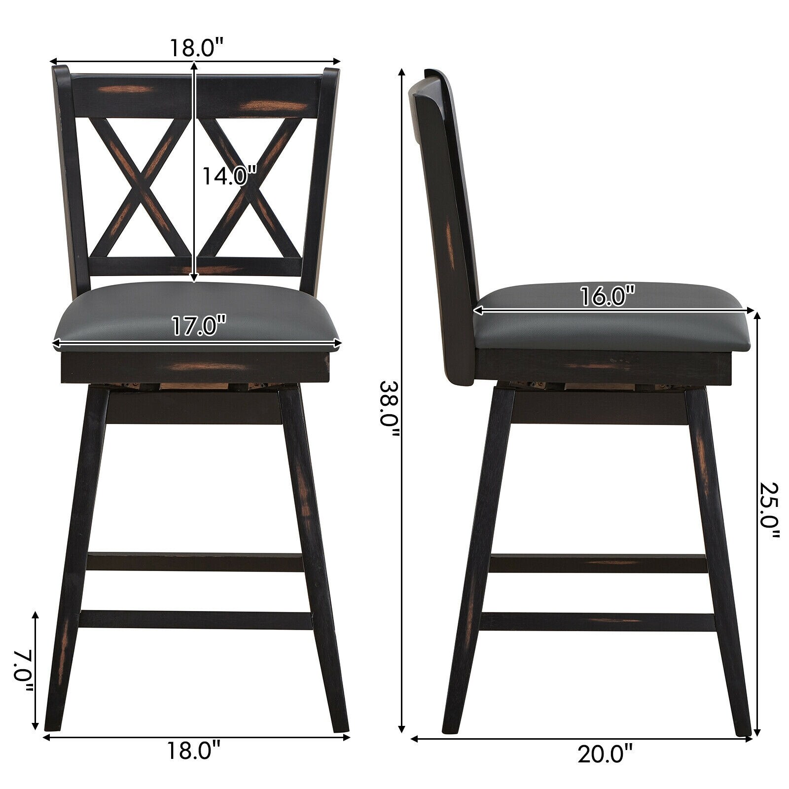 Ayelon SN57BK24107 stools - View #2