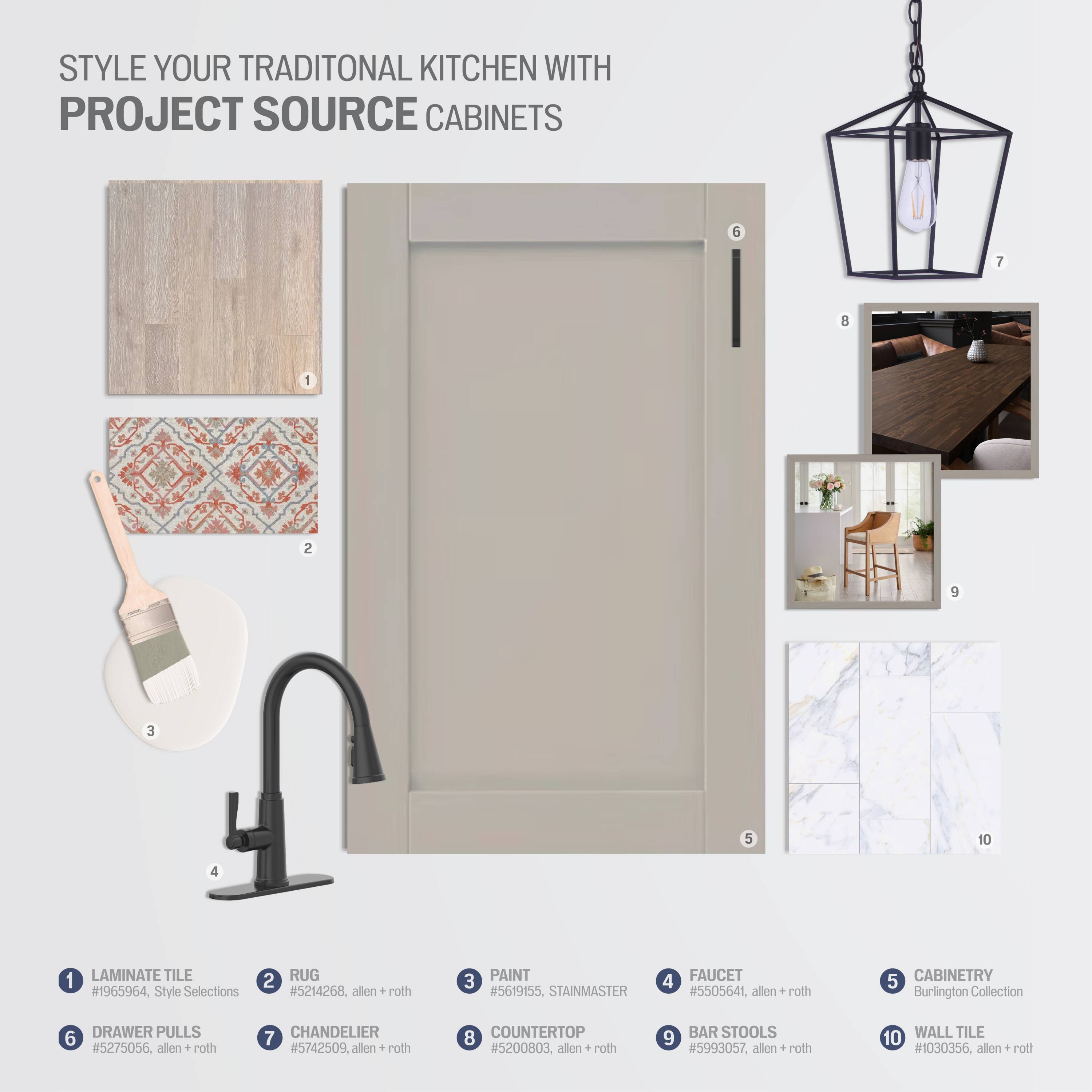Project Source B21RG Cabinets-Kitchen - View #3