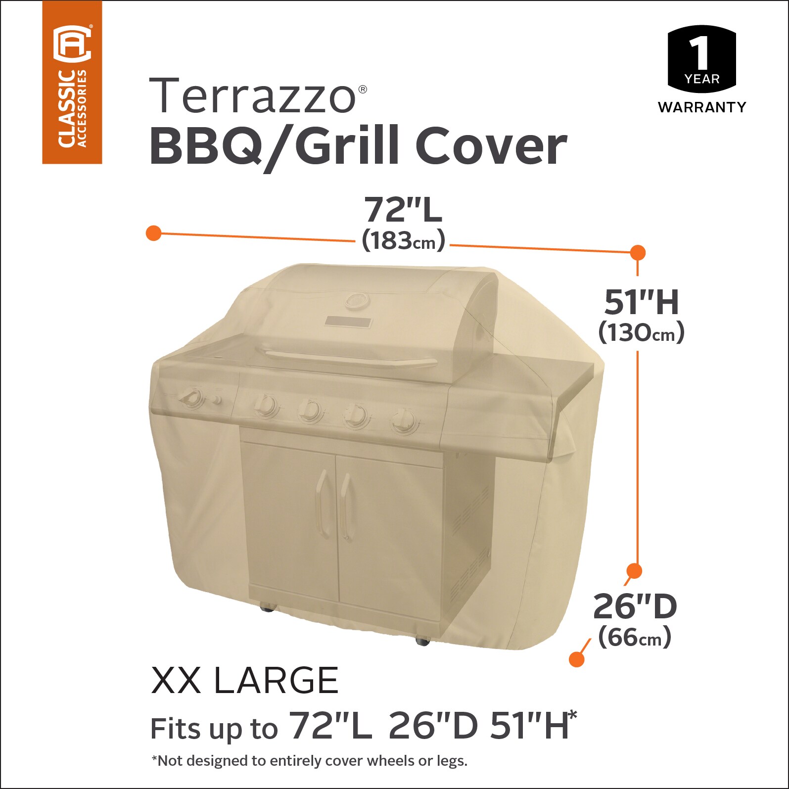 Classic Accessories 53952-EC Grill-Covers - View #2