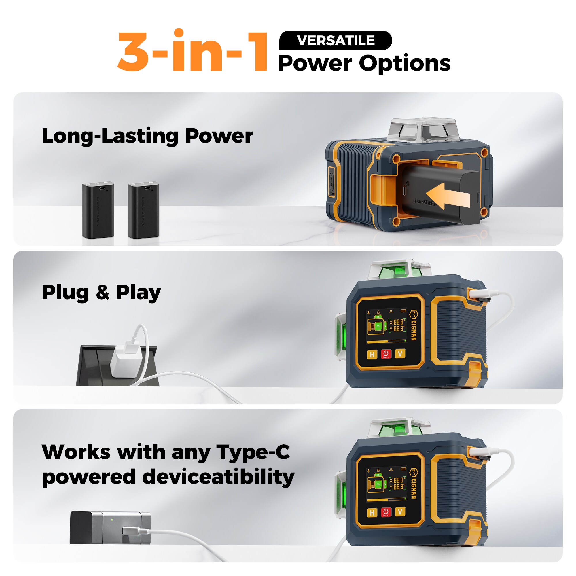KAIWEETS CIGMAN CM-S03 Laser-Level - View #8