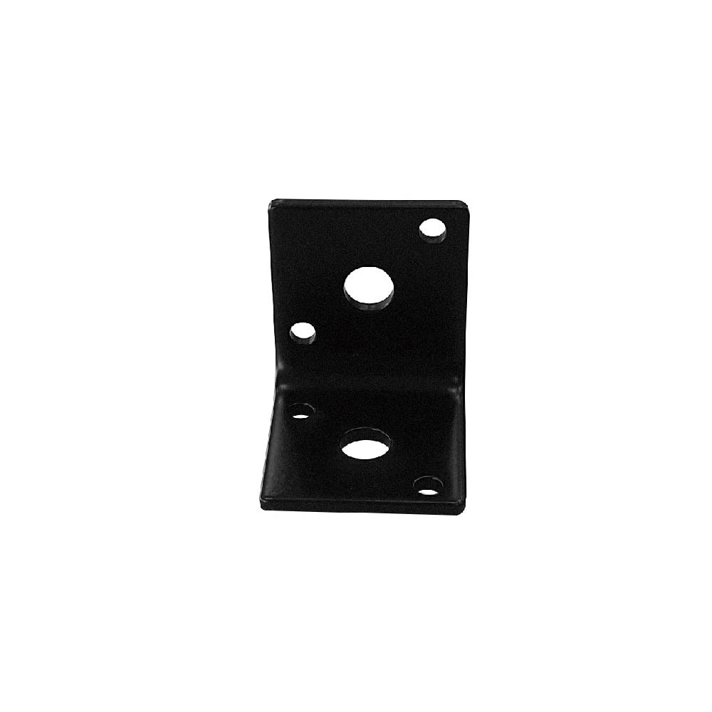 RELIABILT 1.5-in x 1.5-in x 1.67-in 11 -Gauge Black Steel Corner brace