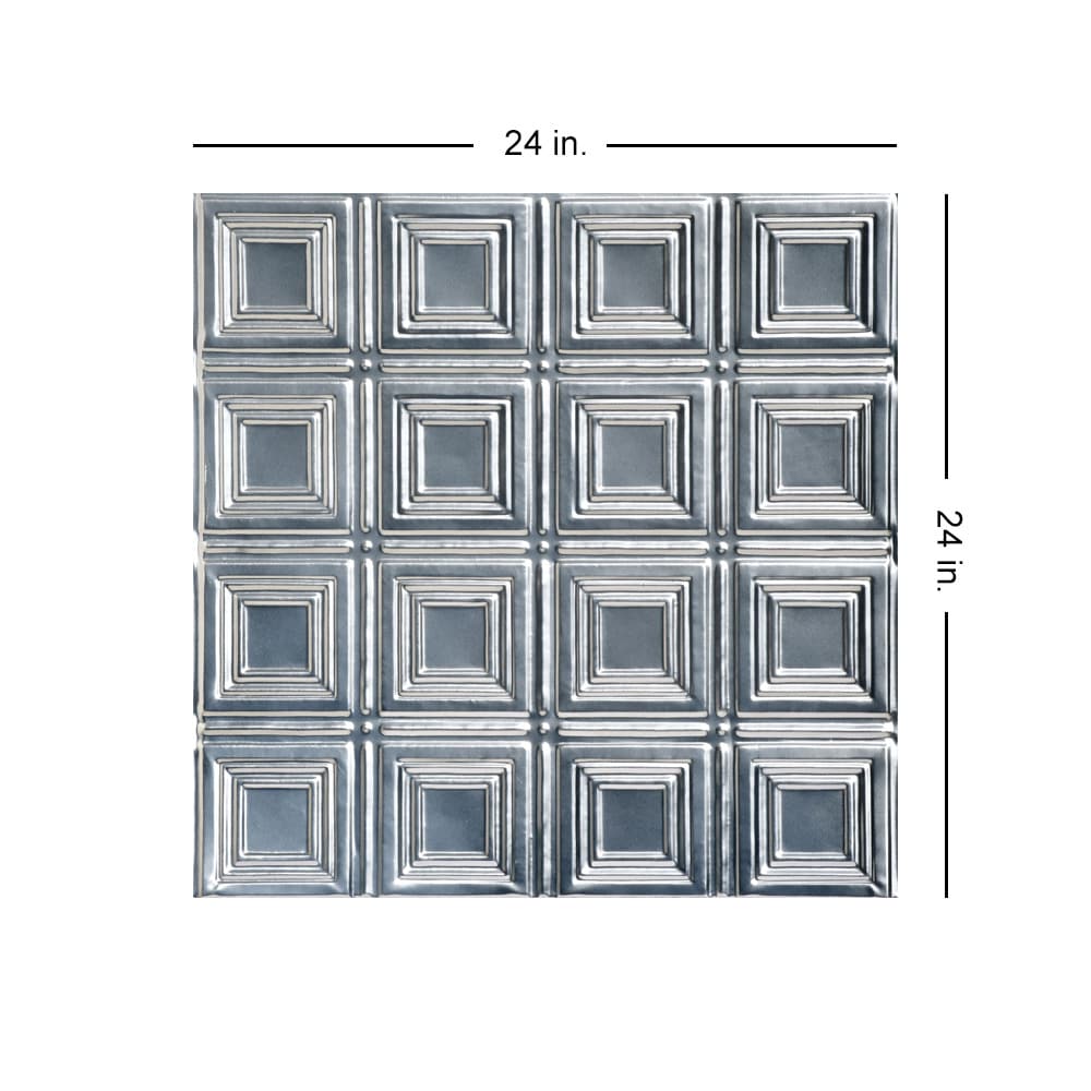 From Plain to Beautiful in Hours SK204-LAQ-24X24-D12 Ceiling-Tile - View #3