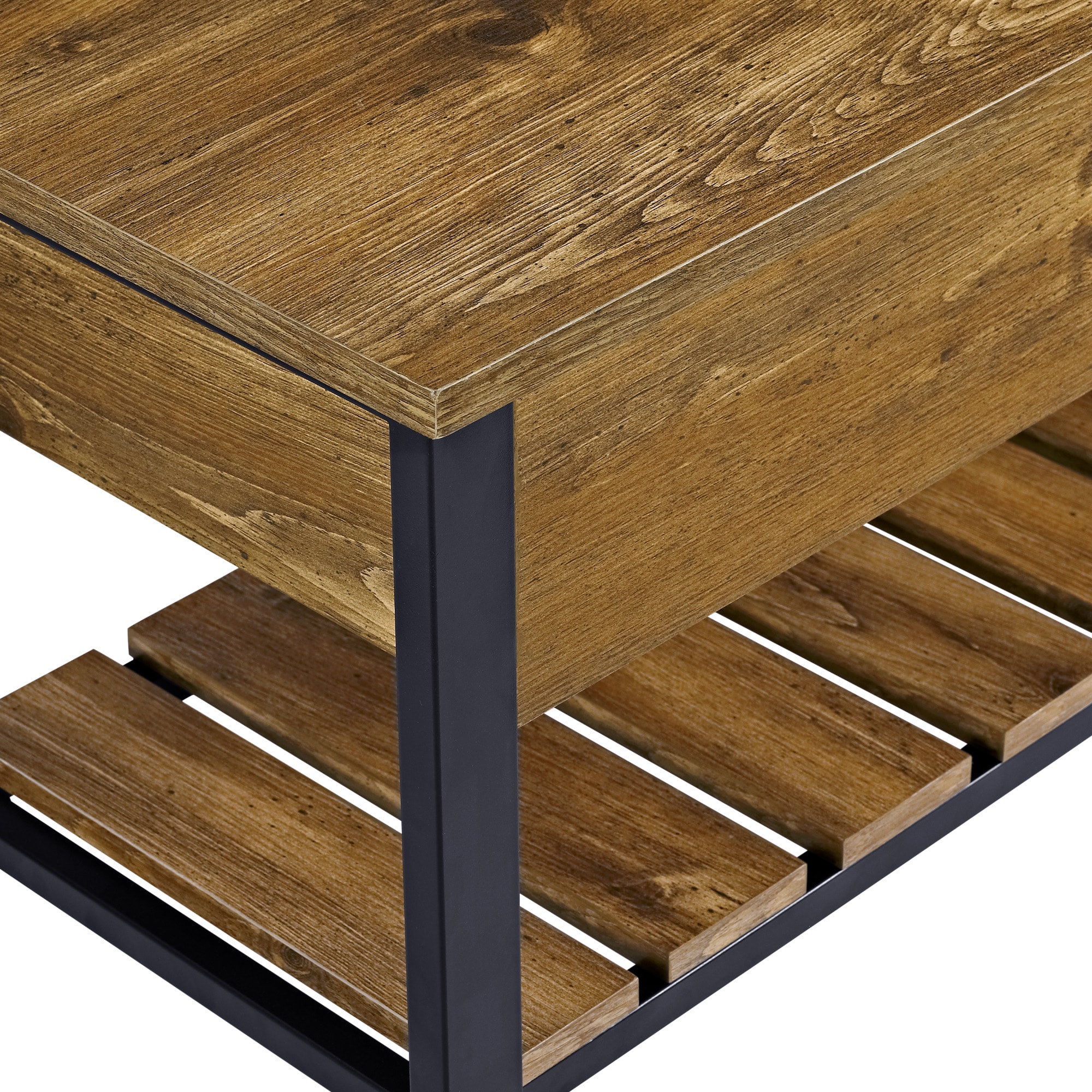 Walker Edison LW48PCSBBW bench - View #7