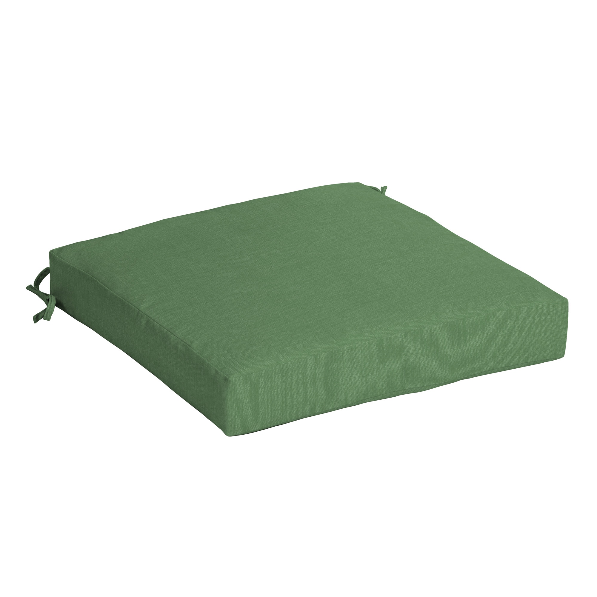 Arden Selections 21-in x 21-in Moss Green Leala Patio Chair Cushion in ...
