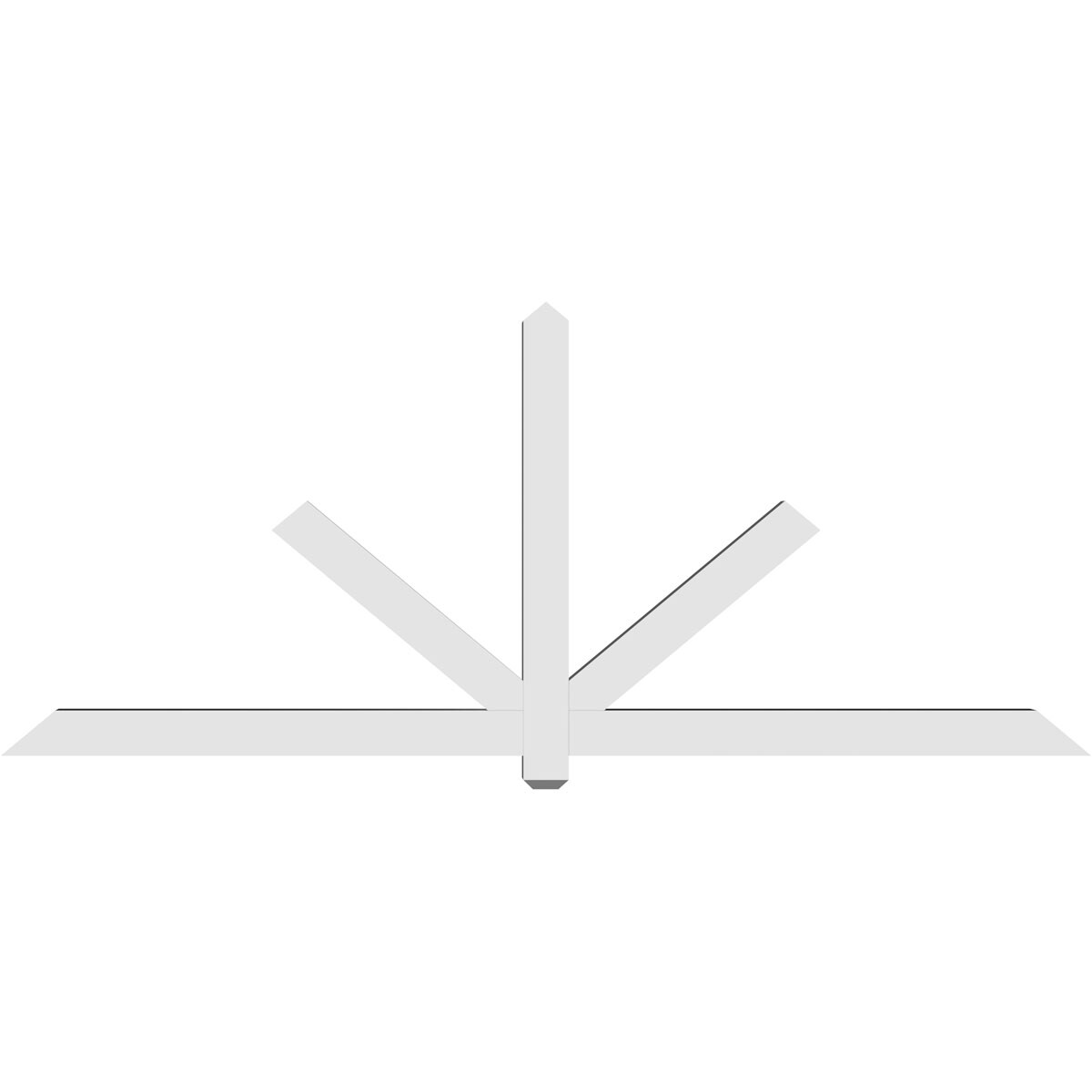 Ekena Millwork GBP096X40X0404KEN00 Exterior-Brackets-Braces - View #4