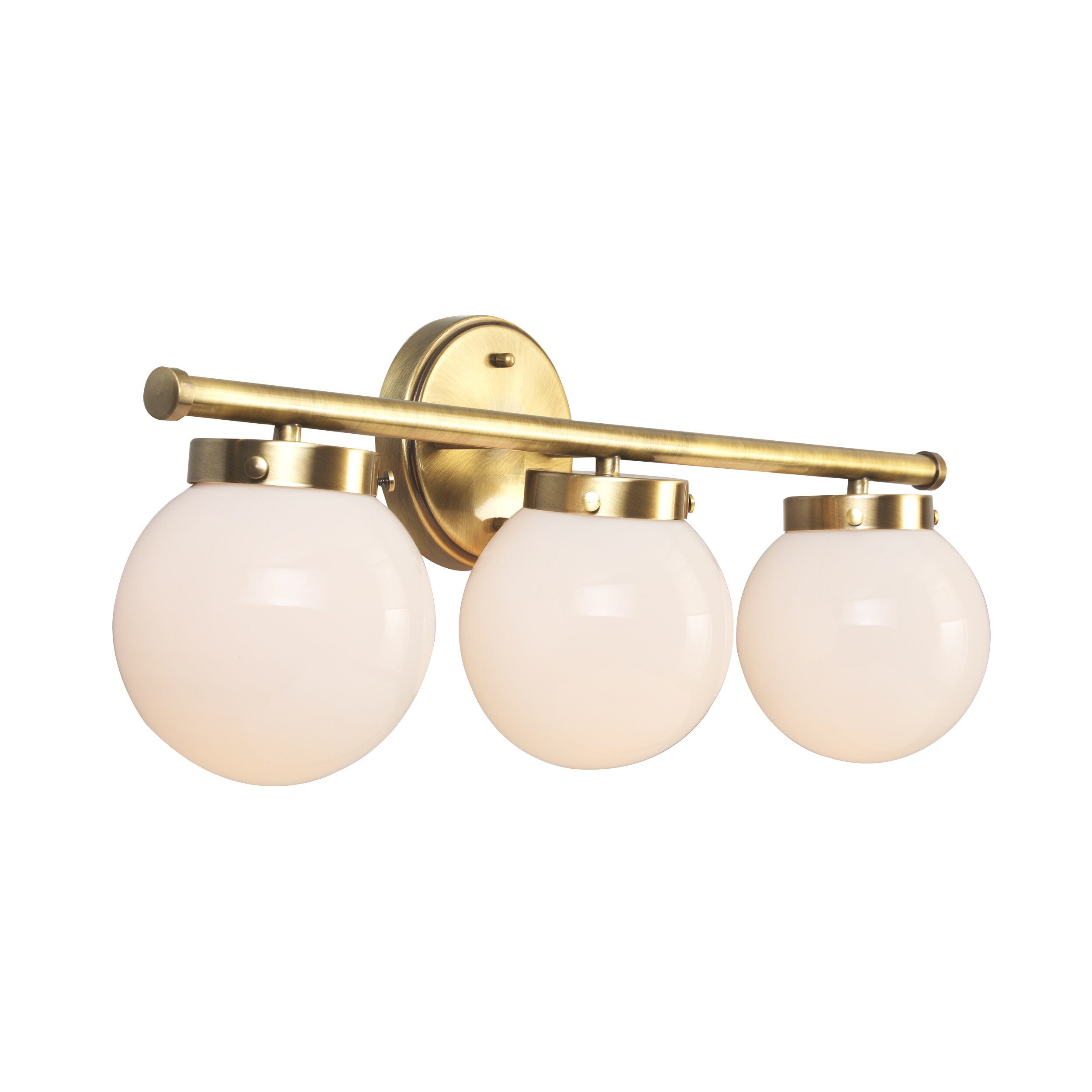 Origin 21 Scarlett 24-in 3-Light Brushed Gold LED Modern/Contemporary ...