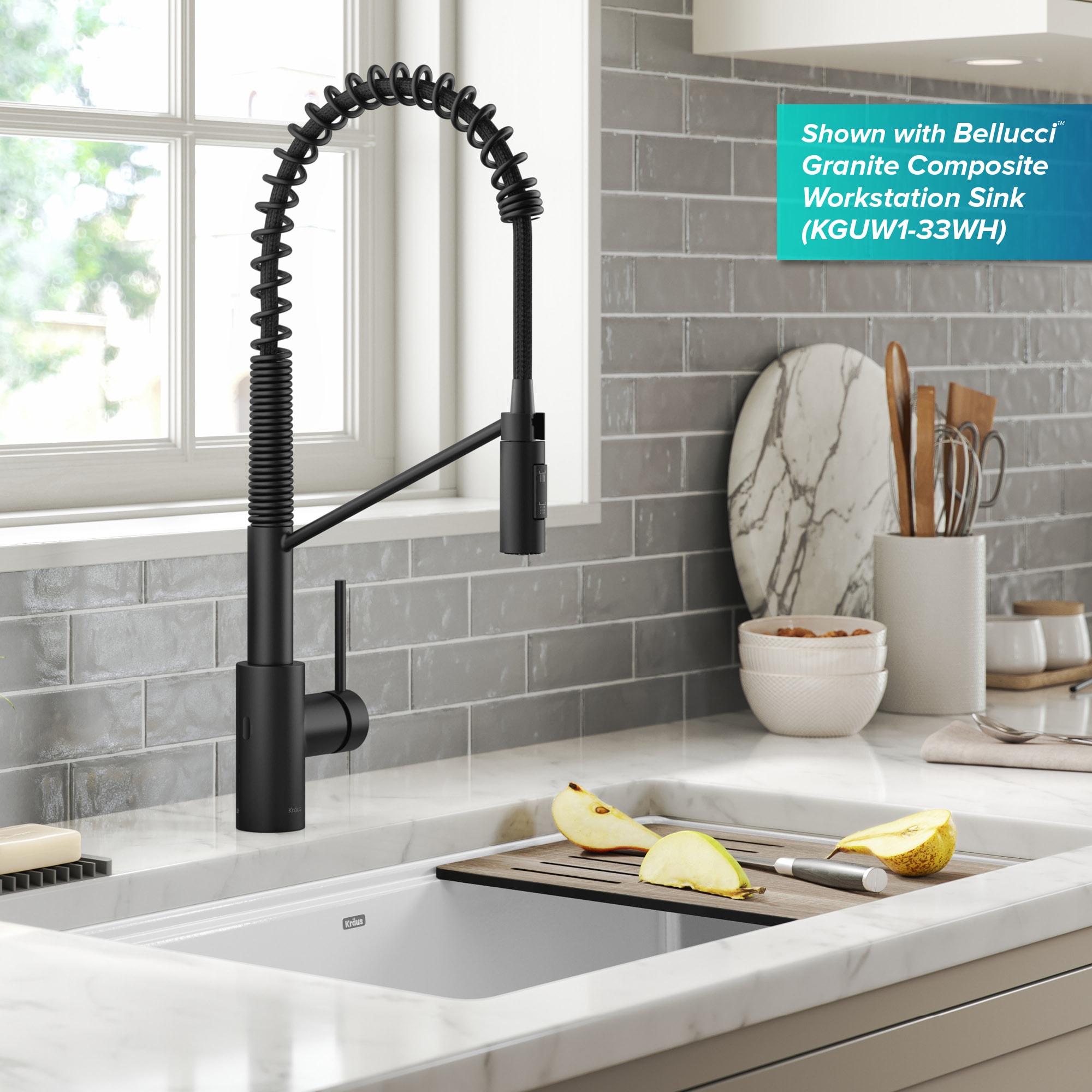 Kraus KSF-2631MB Kitchen-Faucets - View #5