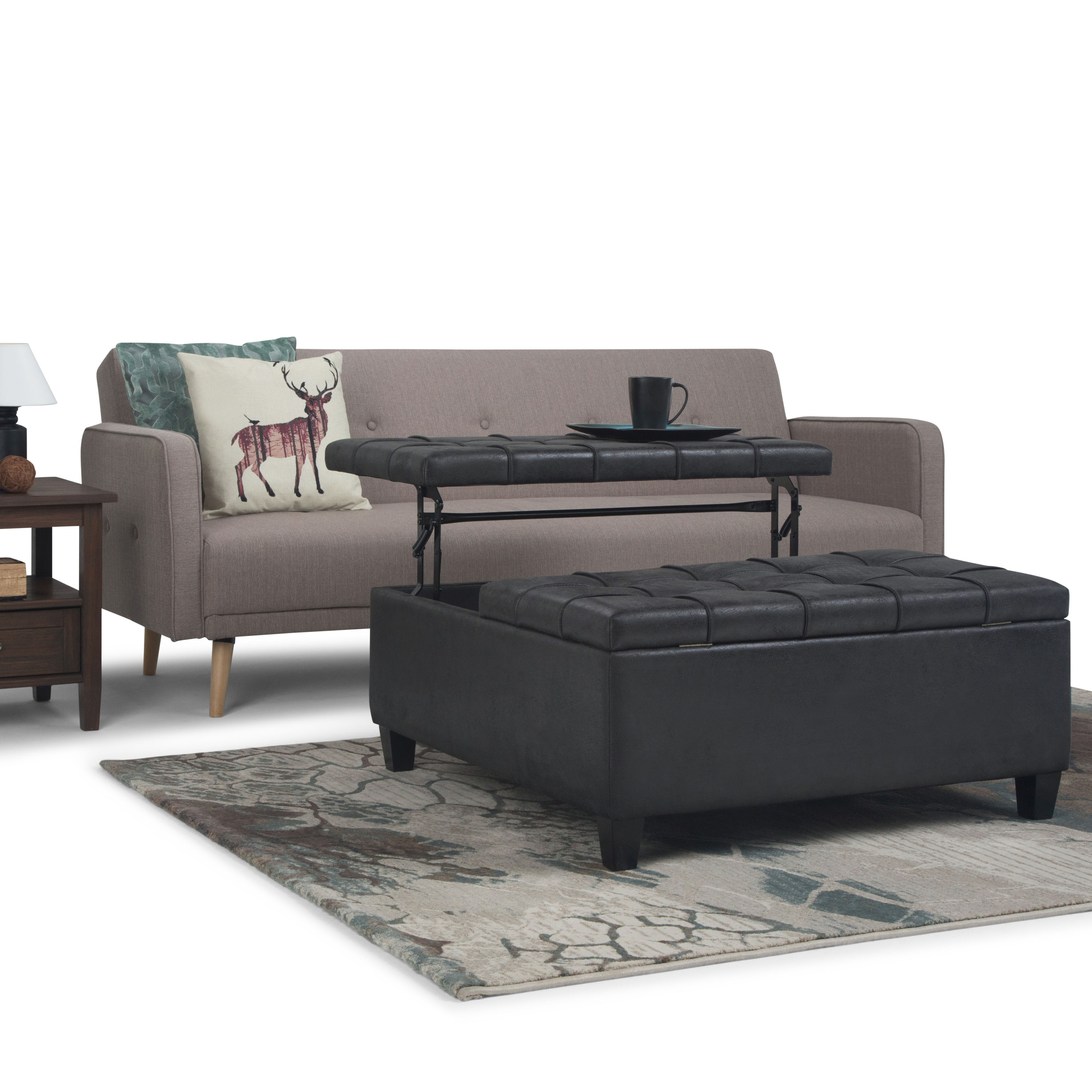 Simpli Home AXCOT-265-DBL Indoor-Ottomans - View #10