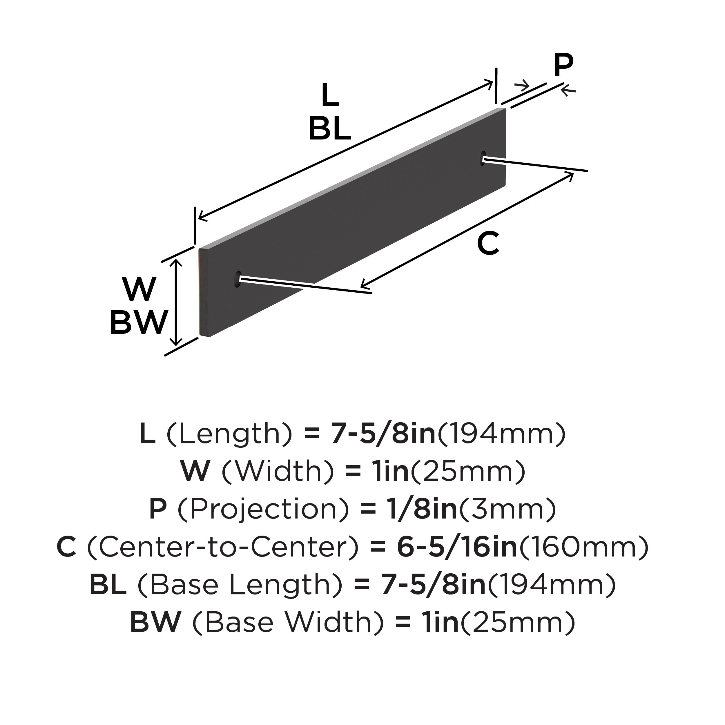 Amerock BP37764ORB Drawer-Hardware - View #4
