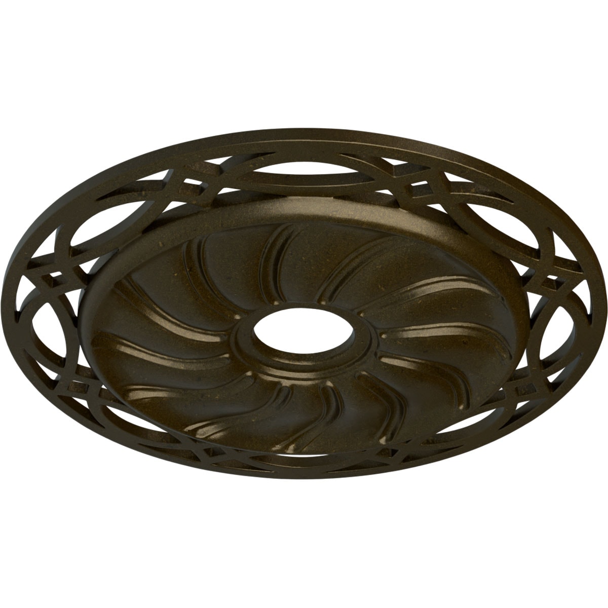 Ekena Millwork CM26LOGGS Ceiling-Medallions - View #2