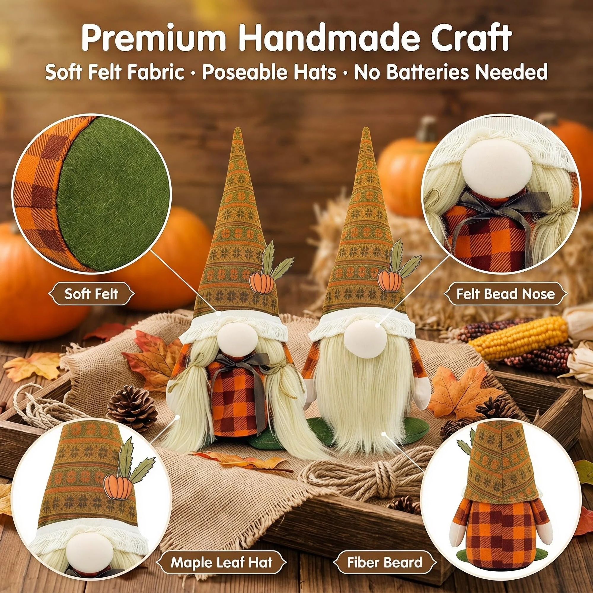 Numhew NHBEN387245 Indoor-Thanksgiving-Decor - View #3