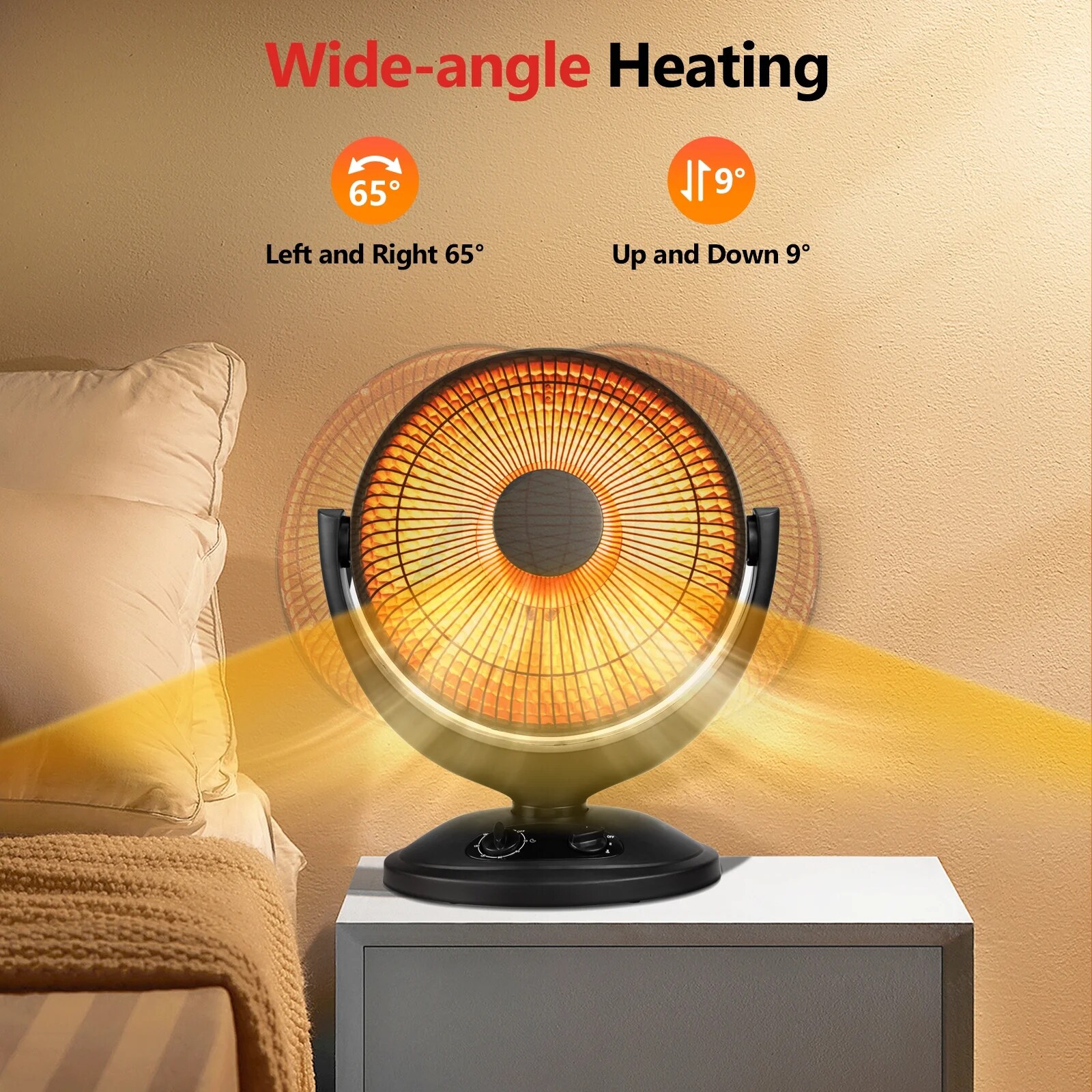 COWSAR LSRW-R53-15HB Portable-Electric-Heat - View #4