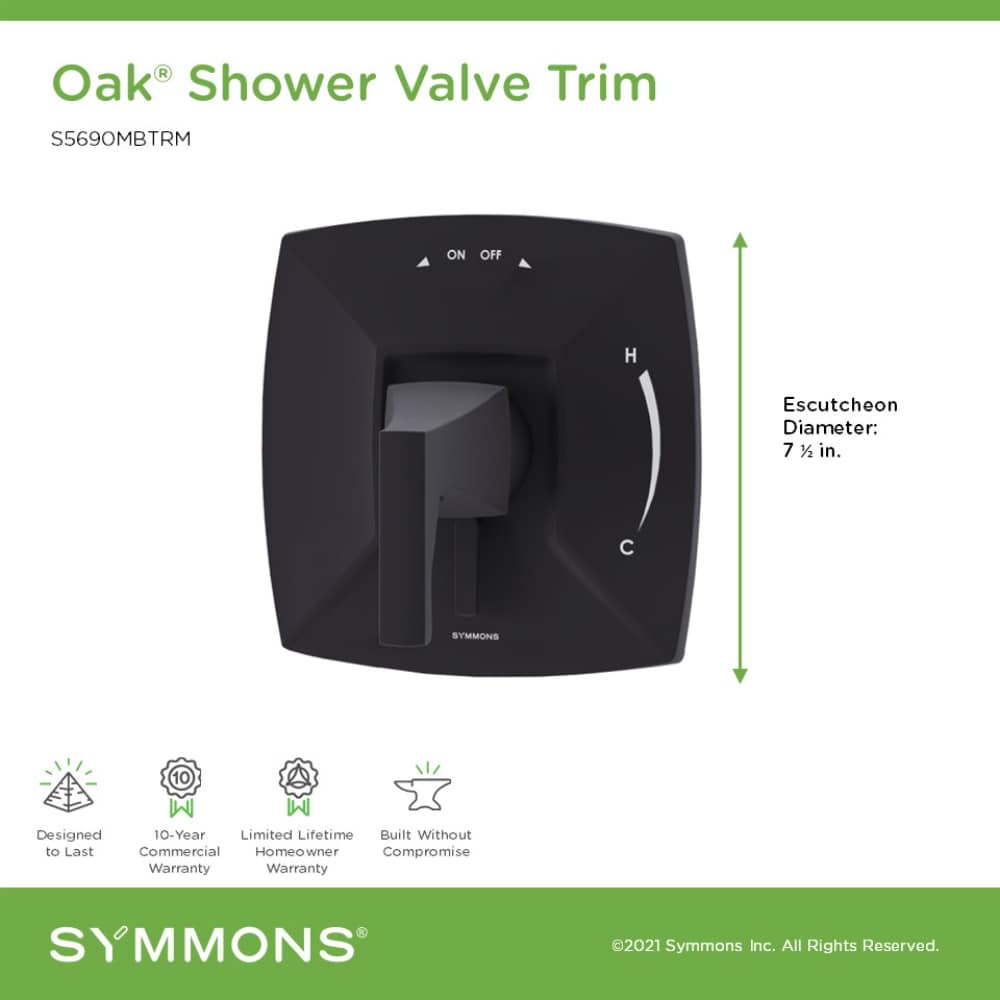 Symmons S5690MBTRM Shower-Handles - View #2