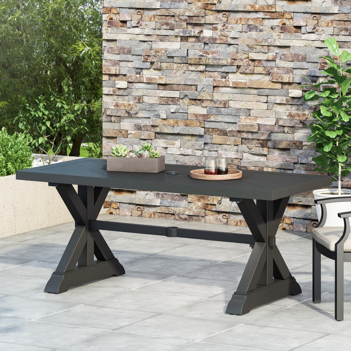 Streamdale Furniture 68183.00BLK Dining-Tables - View #3