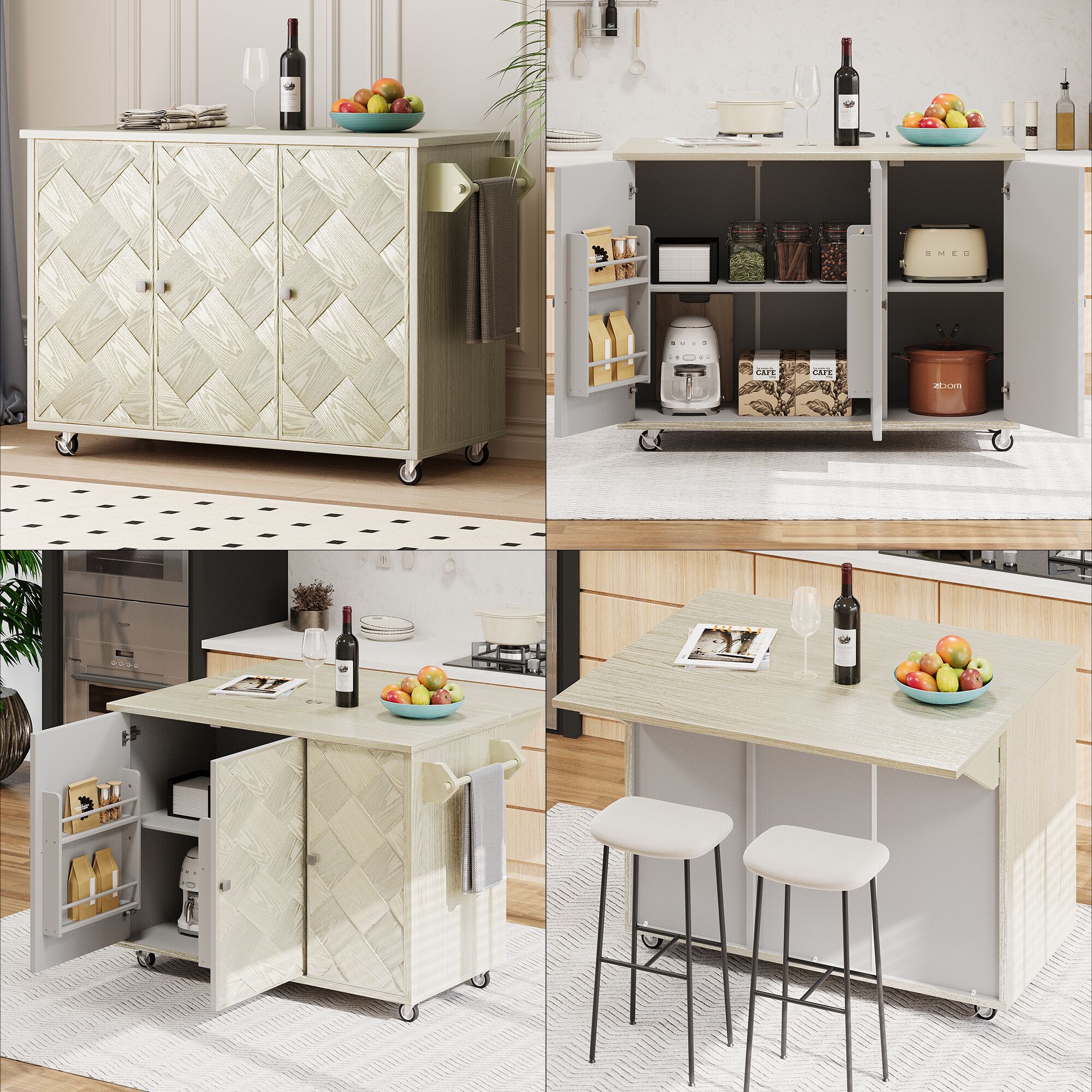 ModernLuxe L-N707P207916X Kitchen-Furniture - View #4