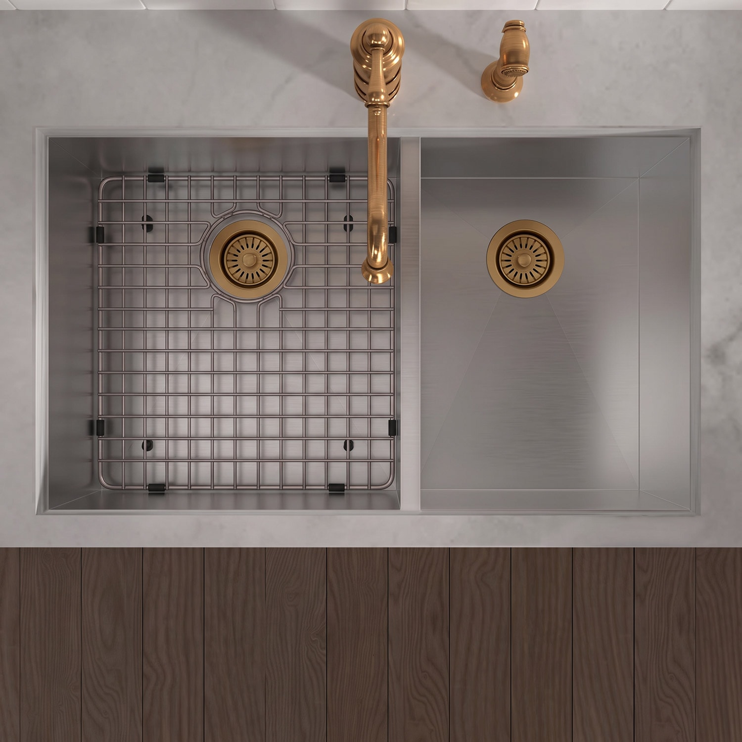Whitehaus Collection WHNCMD3320LG Sink-Grids - View #5