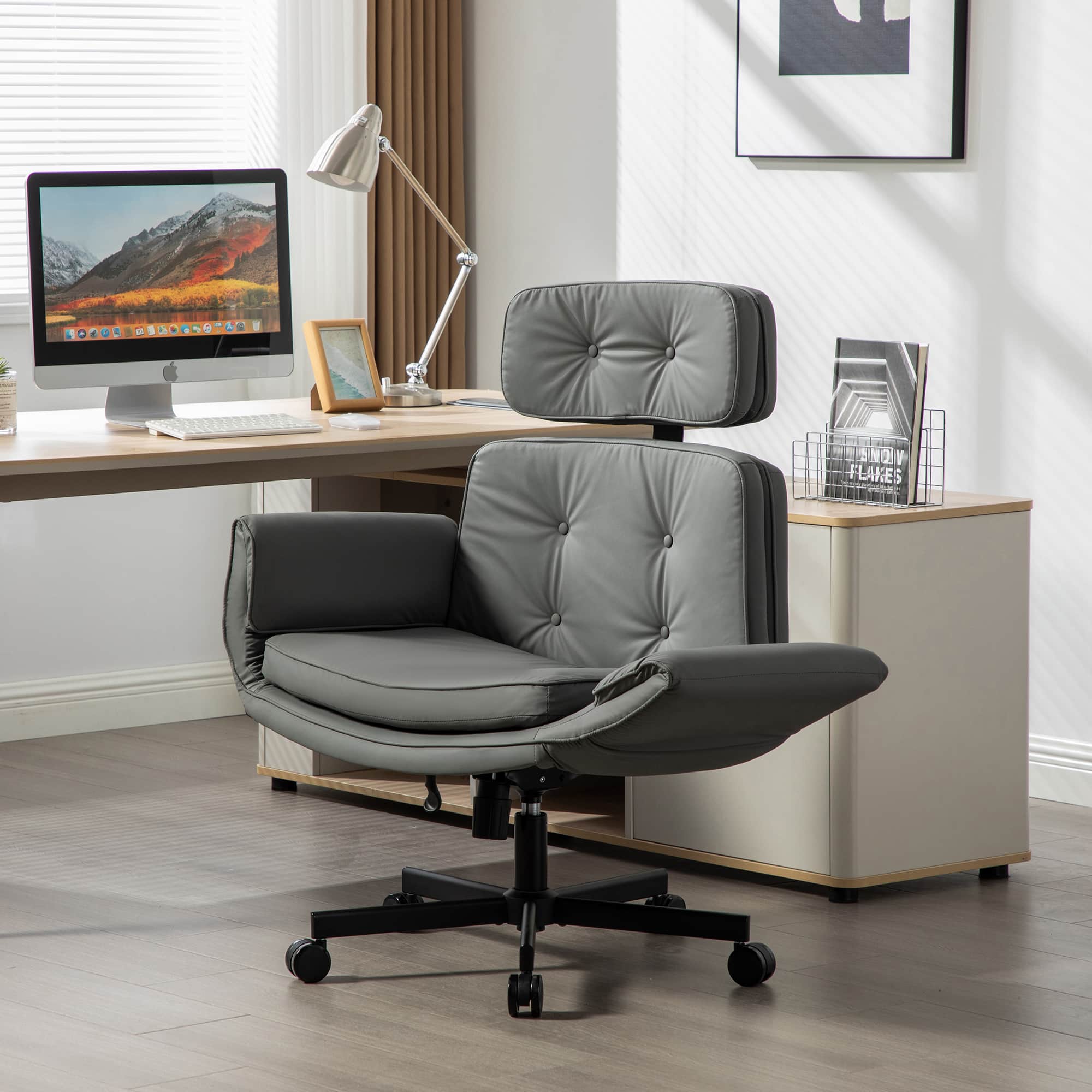 Maison Boucle LS-OFFICE-CHAIR-A3 Office-Chairs - View #2