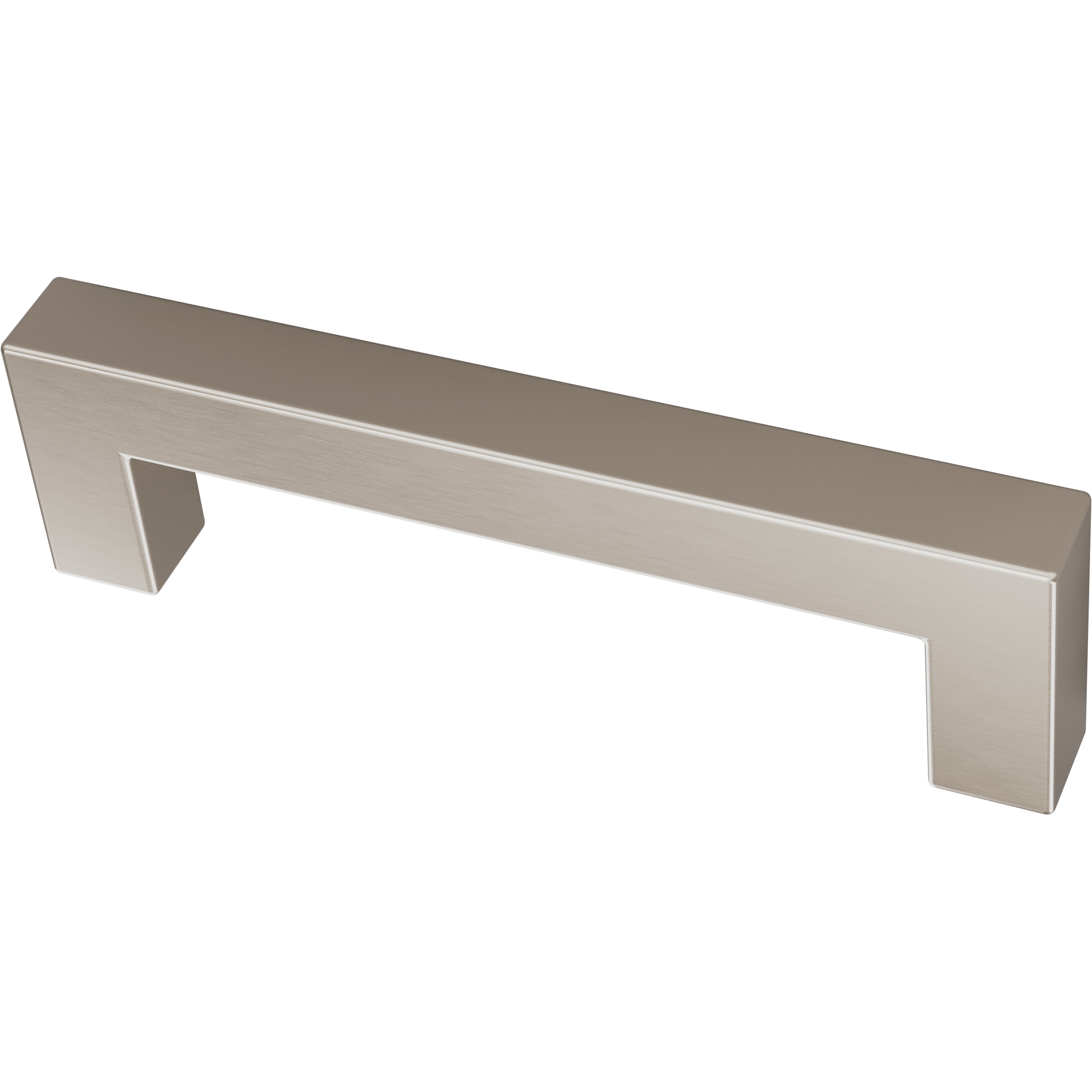 Origin 21 P41874W-SN-CP Casper 3-3/4-in , 96mm Center to Center Satin Nickel Rectangular Handle