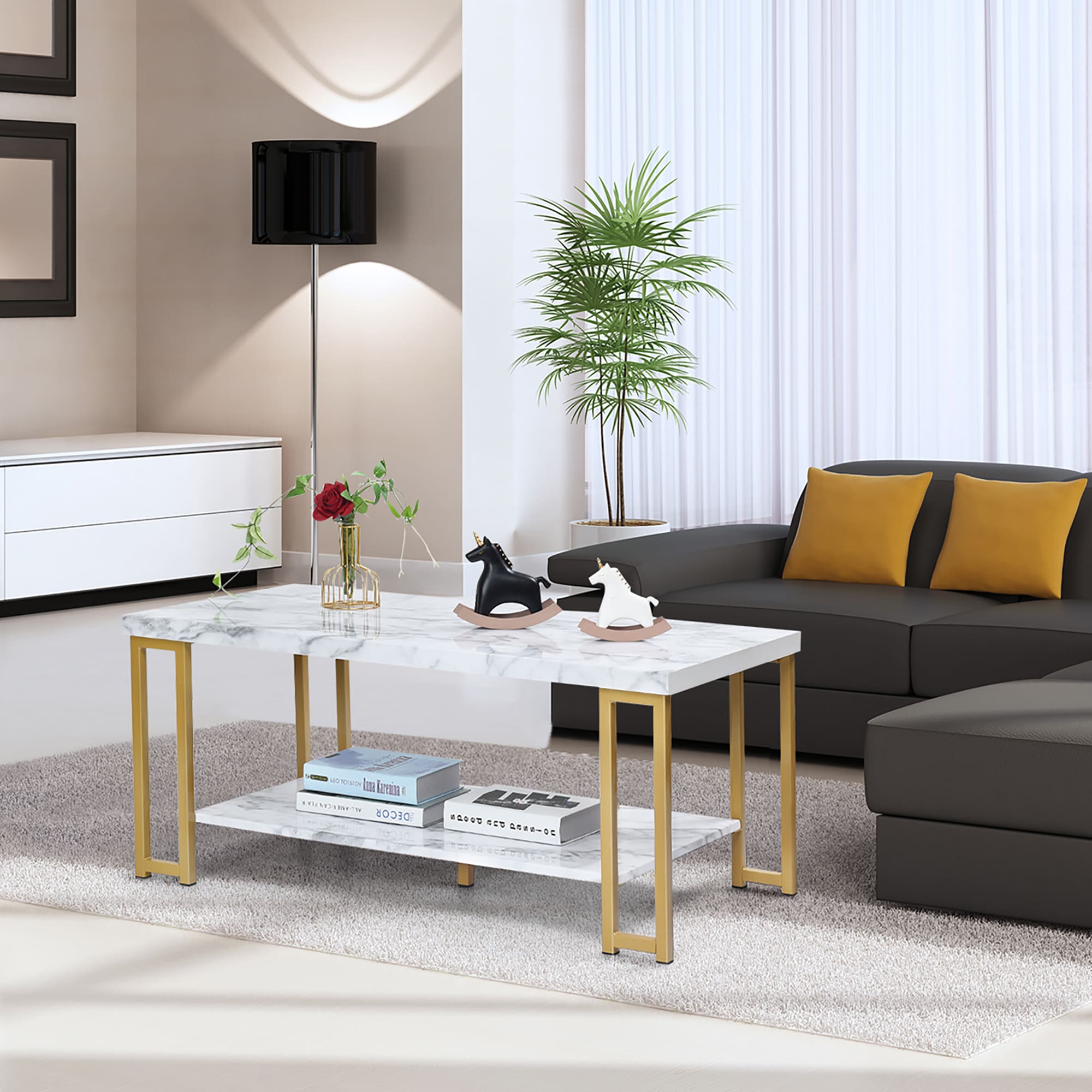 Costway SXL00019 Coffee-Tables - View #6