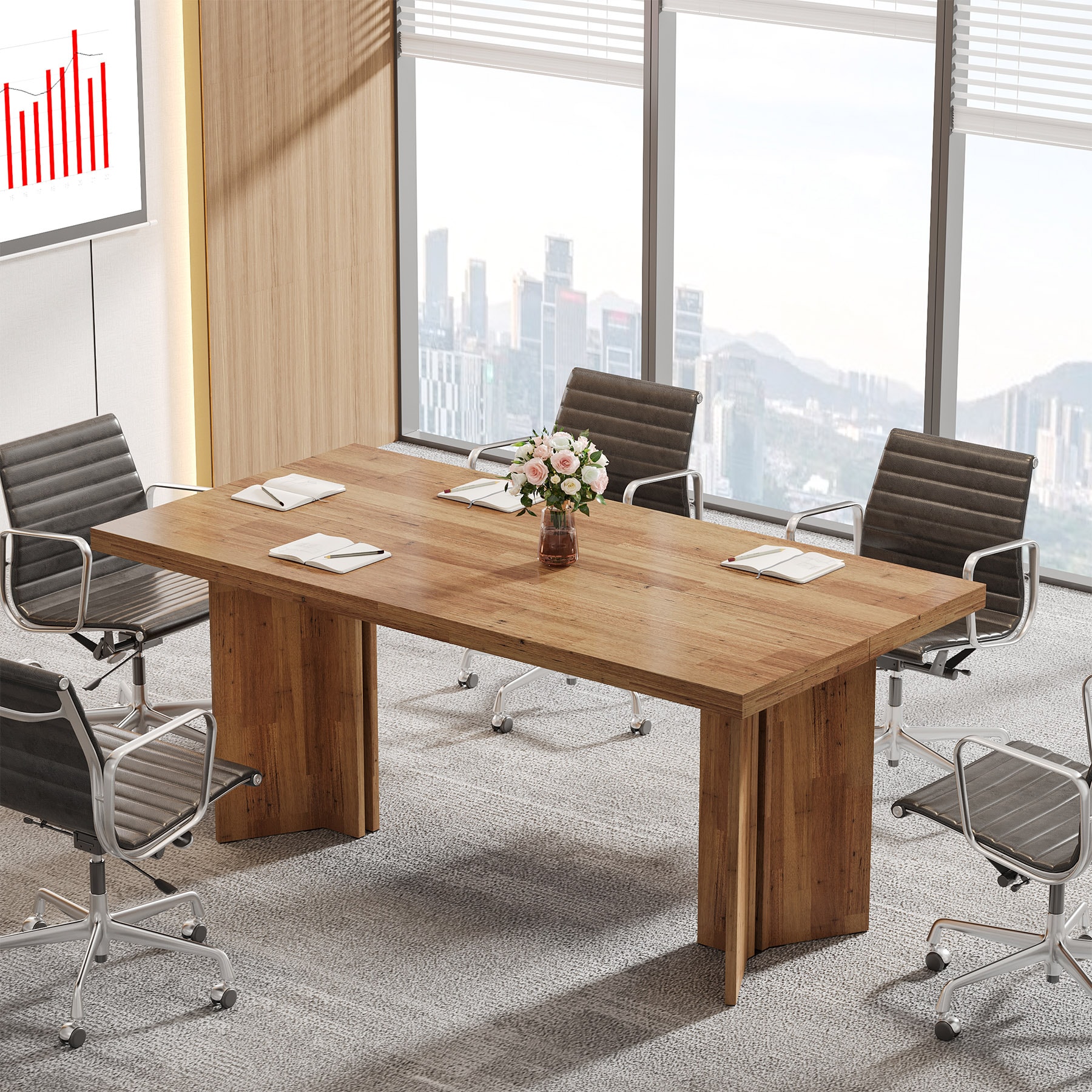 Tribesigns LWOYJL-1153YY Office-Tables - View #7