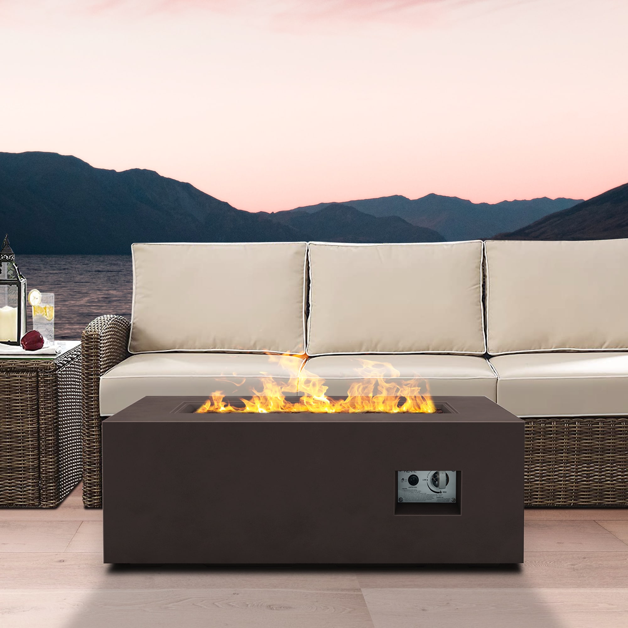 KANTE CT-GFP-R01-81920 Outdoor-Gas-Firepits - View #3