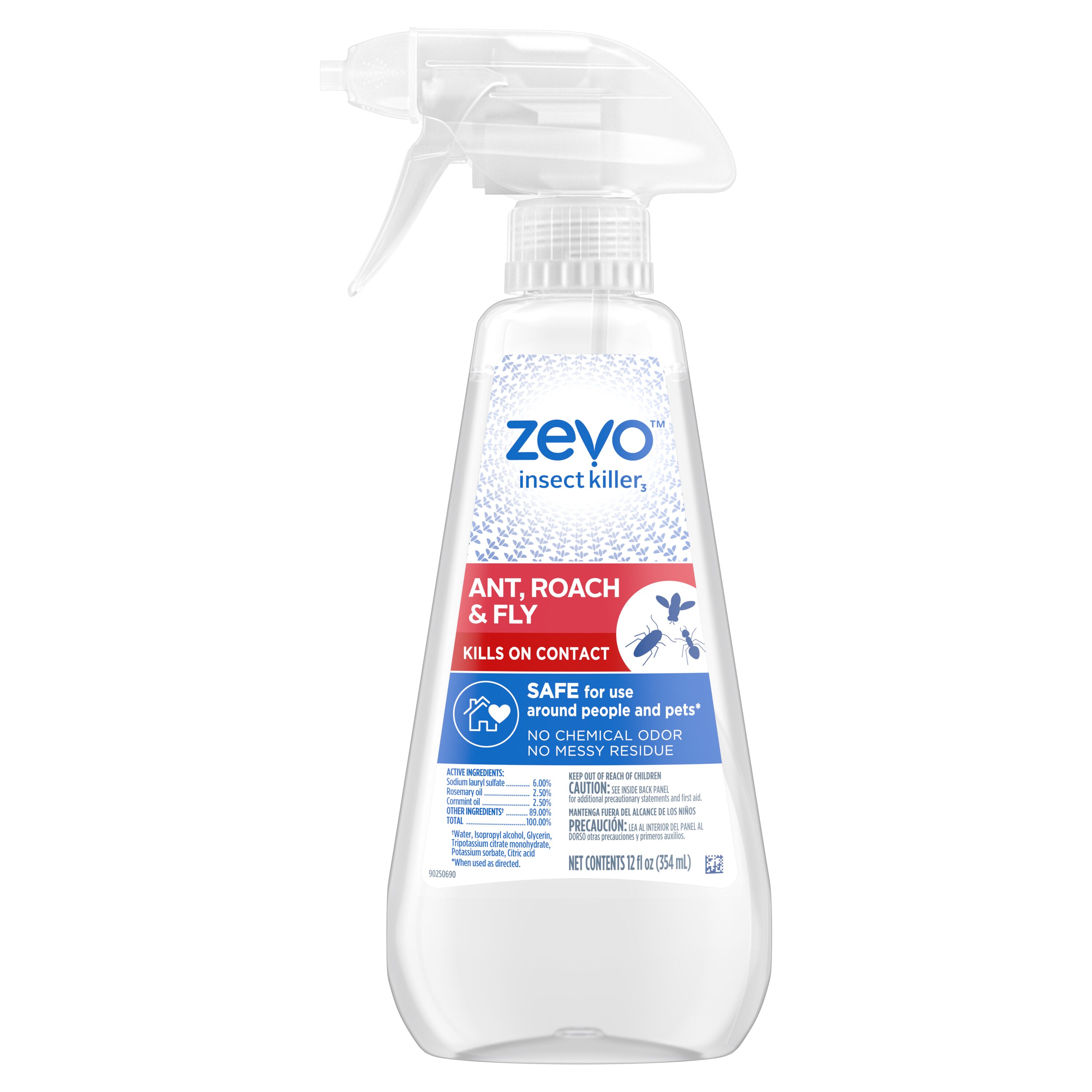 Zevo 12 OZ 12 Fluid ounce(s) Home perimeter Indoor/Outdoor Bug spray