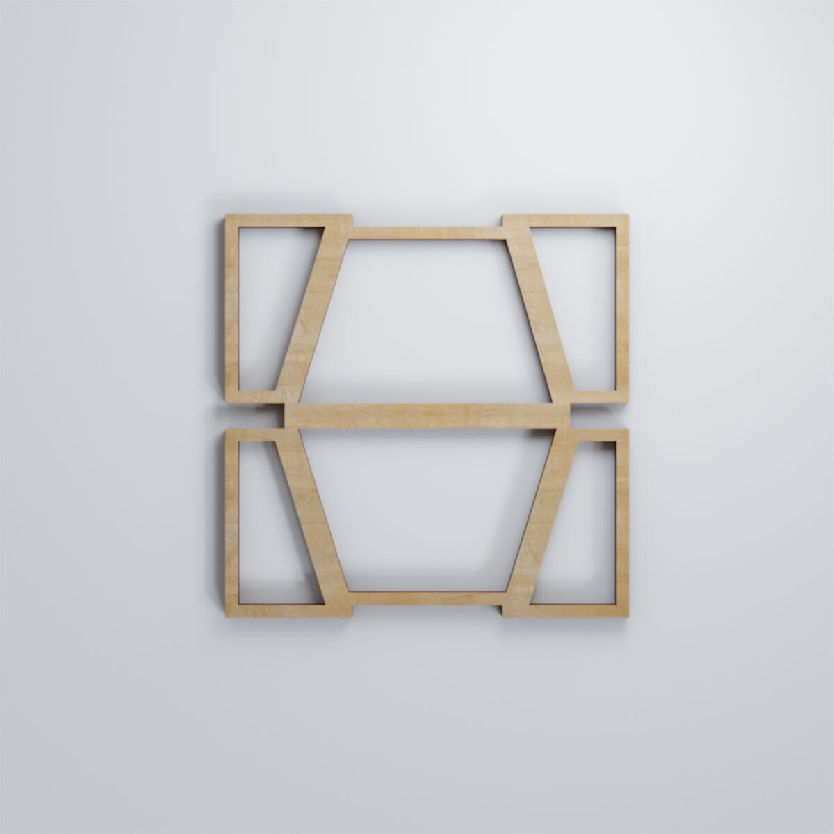 Ekena Millwork WALW08X08X0375GLYBI Wall-Panels - View #2