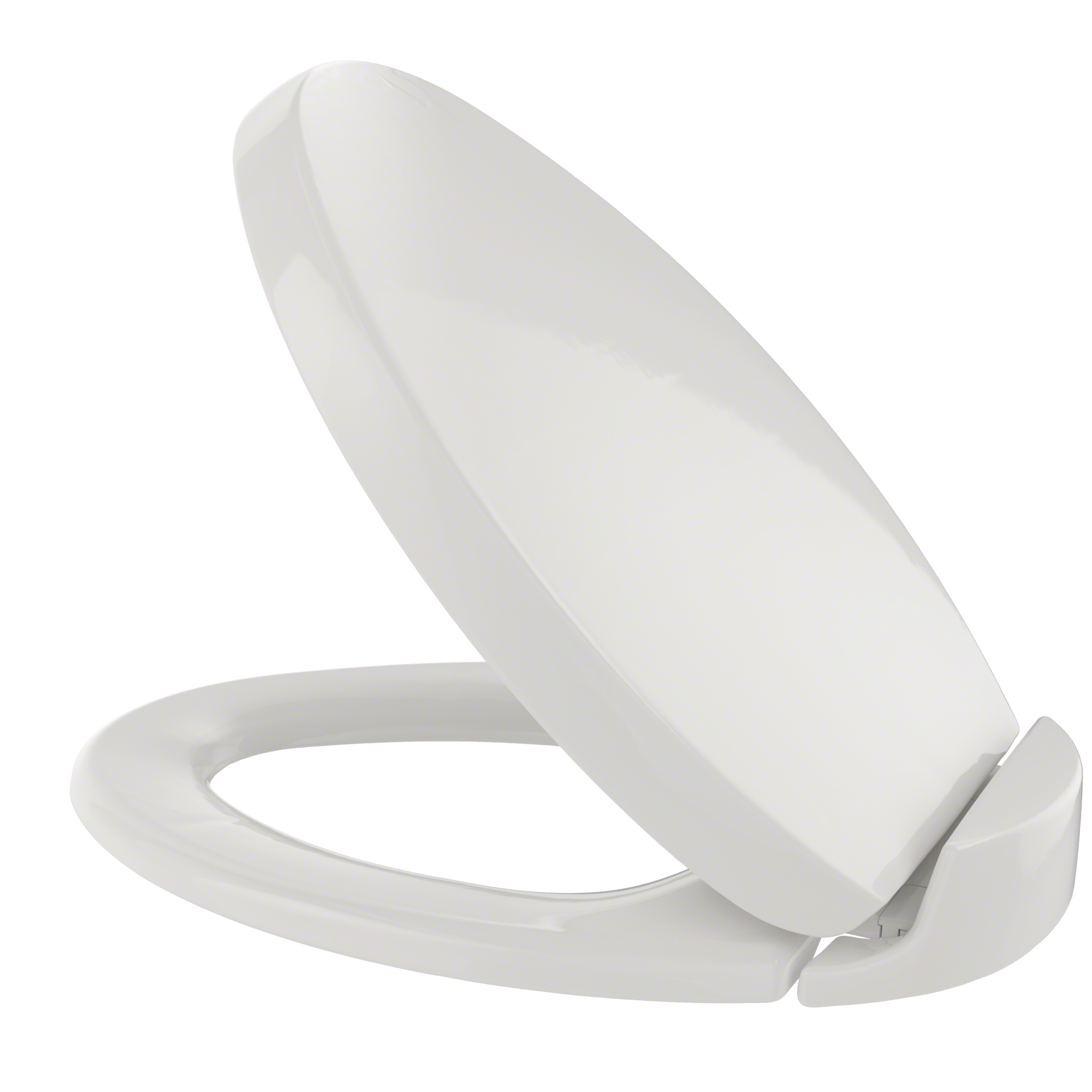 TOTO SS204-11 Plastic Colonial White Elongated Soft Close Toilet Seat