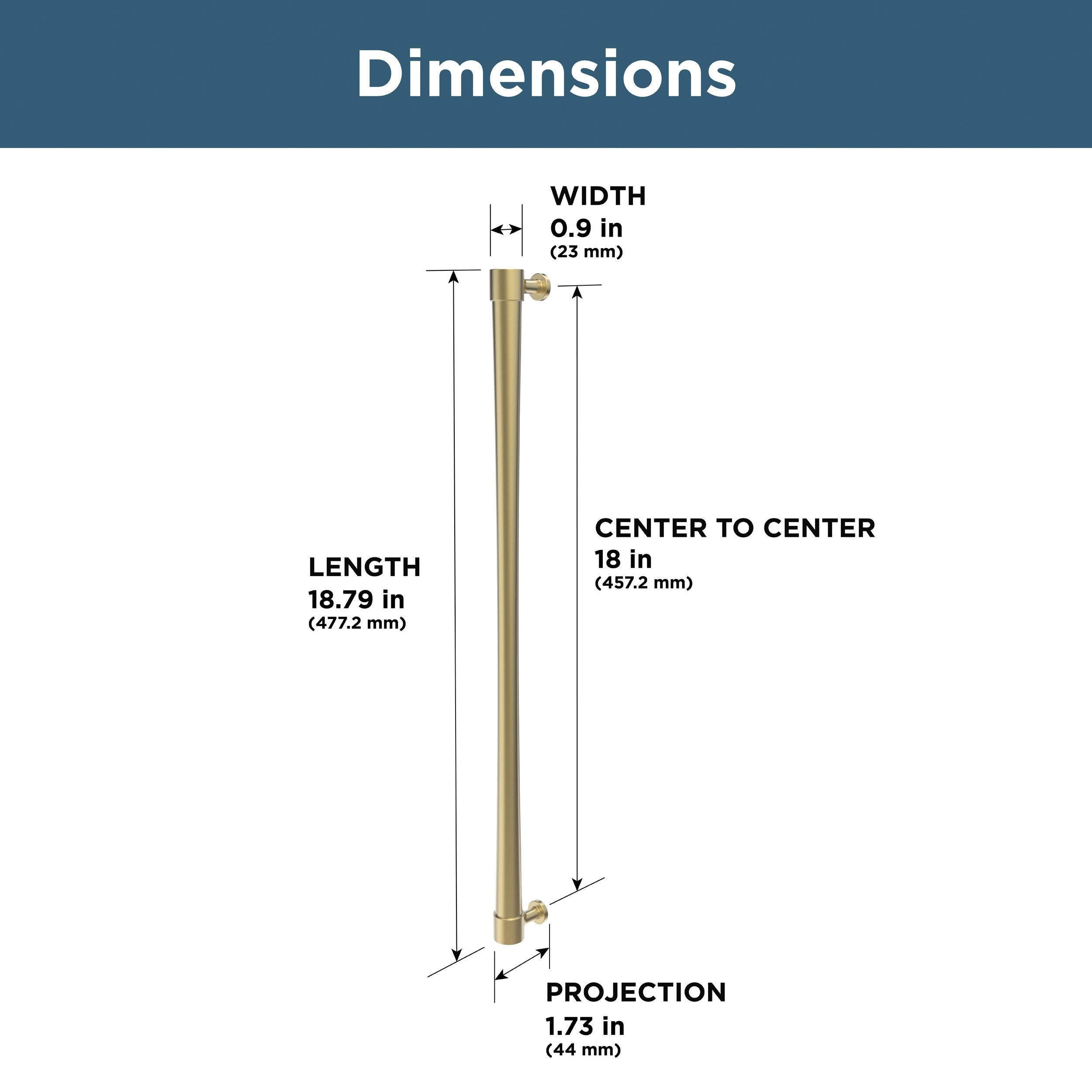 Franklin Brass DCODP-BRG-D Cabinet-Pulls - View #6
