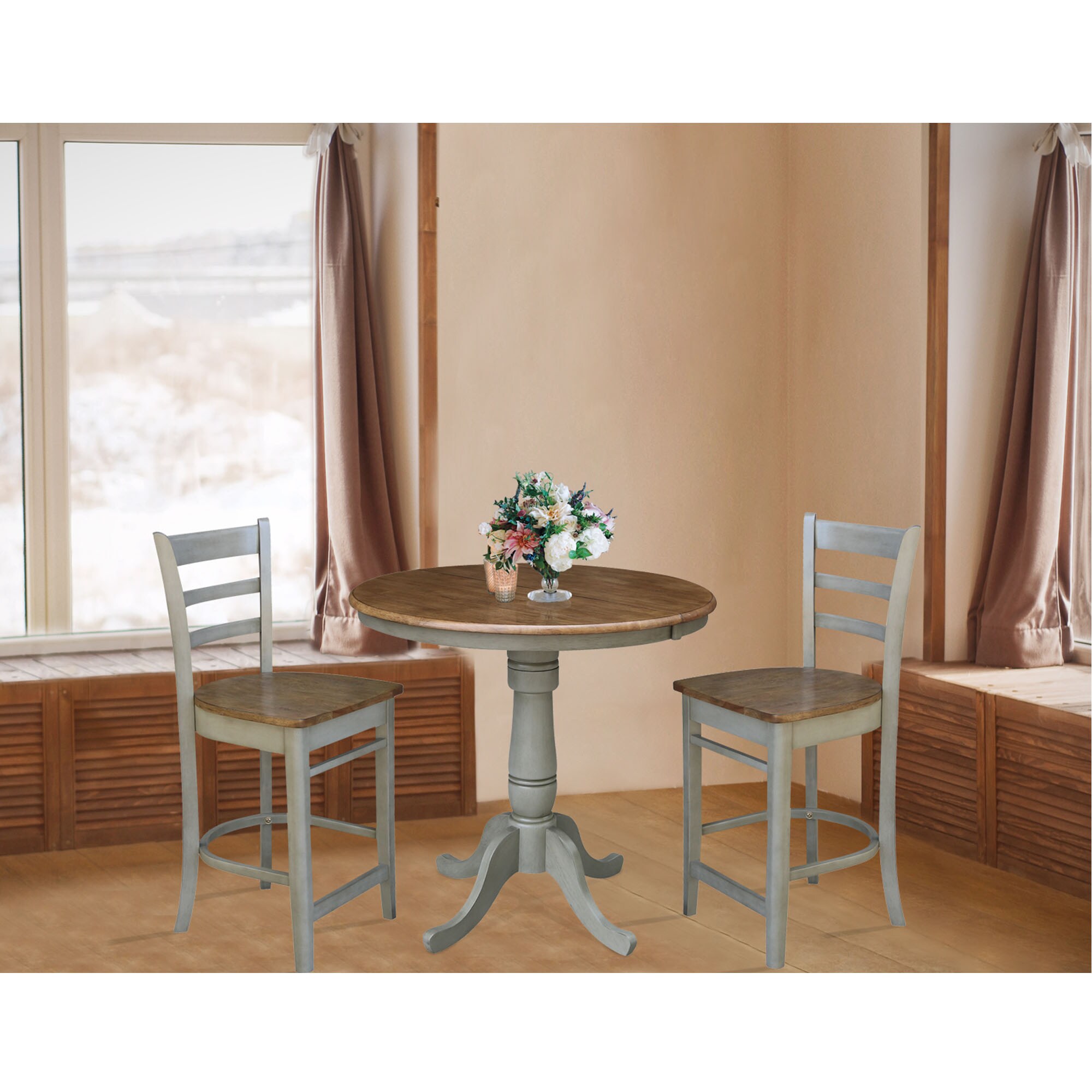 International Concepts K41-36RXT-6B-S6172-2 Dining-Sets - View #4