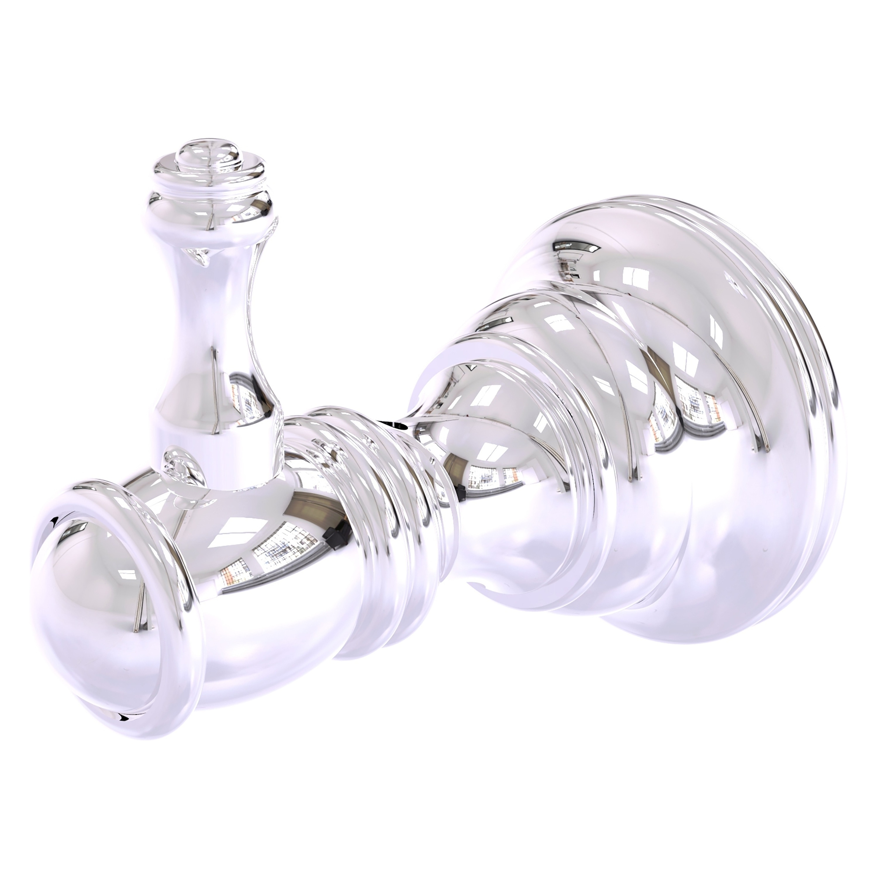 Allied Brass CL-20-PC Carolina Polished Chrome Single -Hook Wall mount Towel Hook