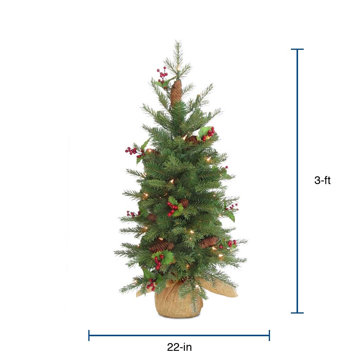 National Tree Company PENS1-355-30-B1 Artificial-Christmas-Trees - View #2