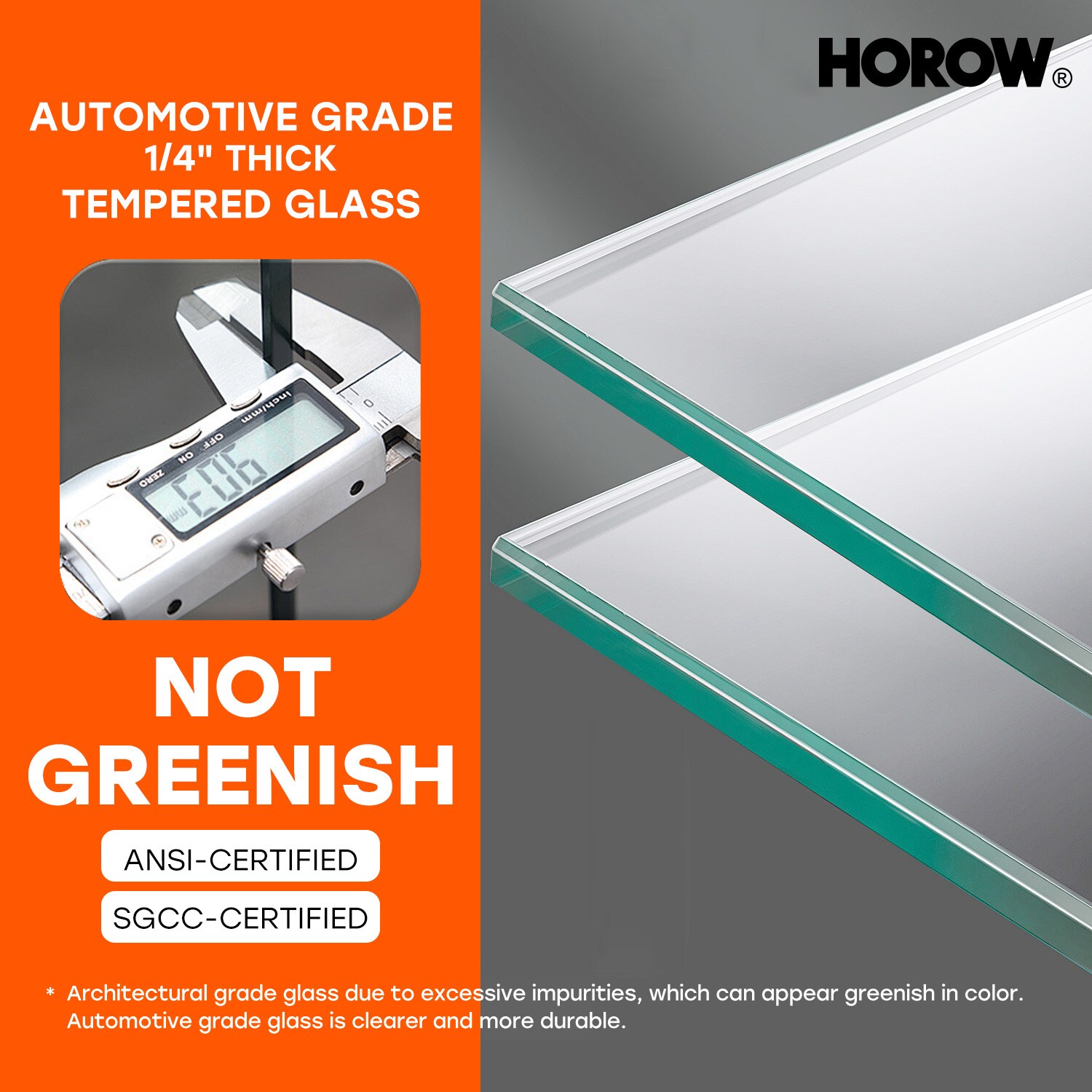 HOROW SD-BE6060-MB Bathtub-Doors - View #6