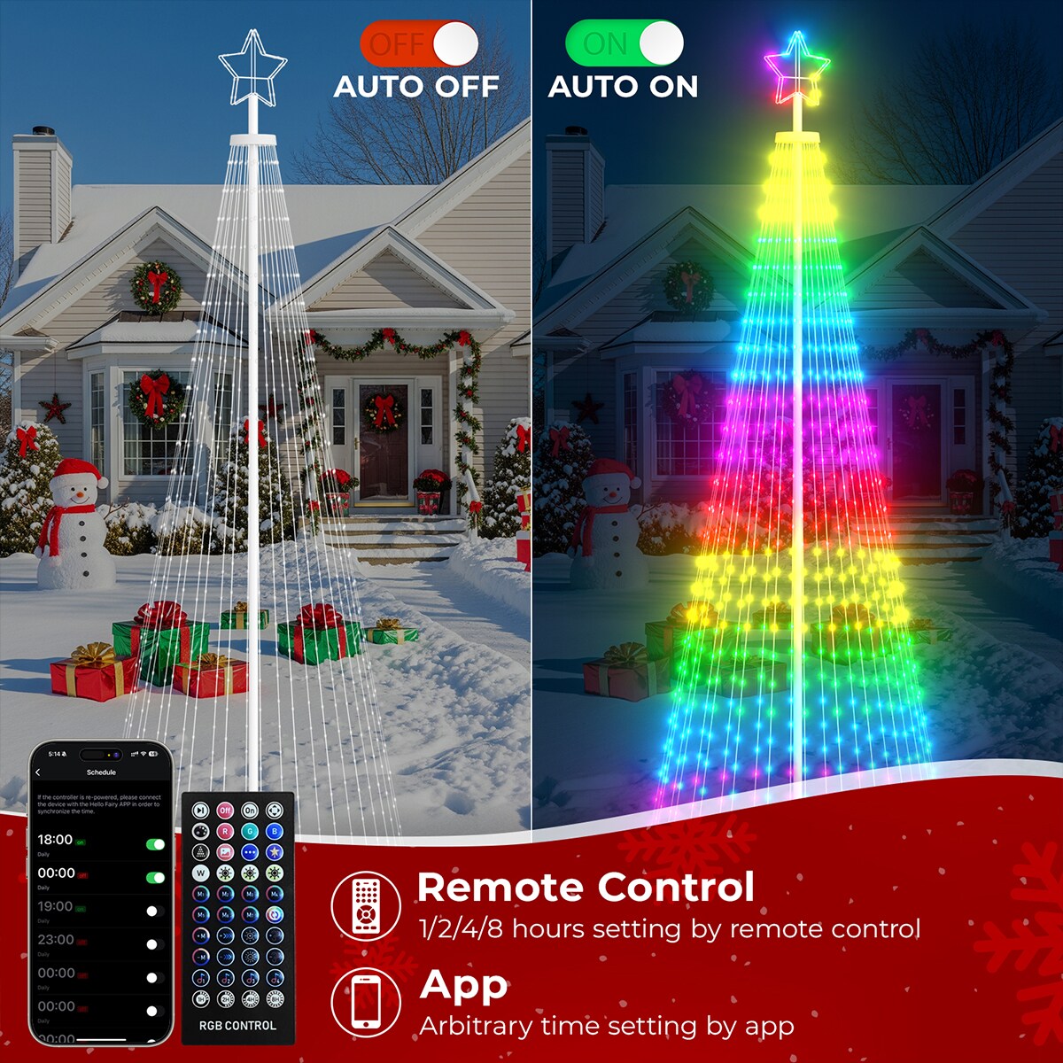 Avacube ABSL2065 Artificial-Christmas-Trees - View #4