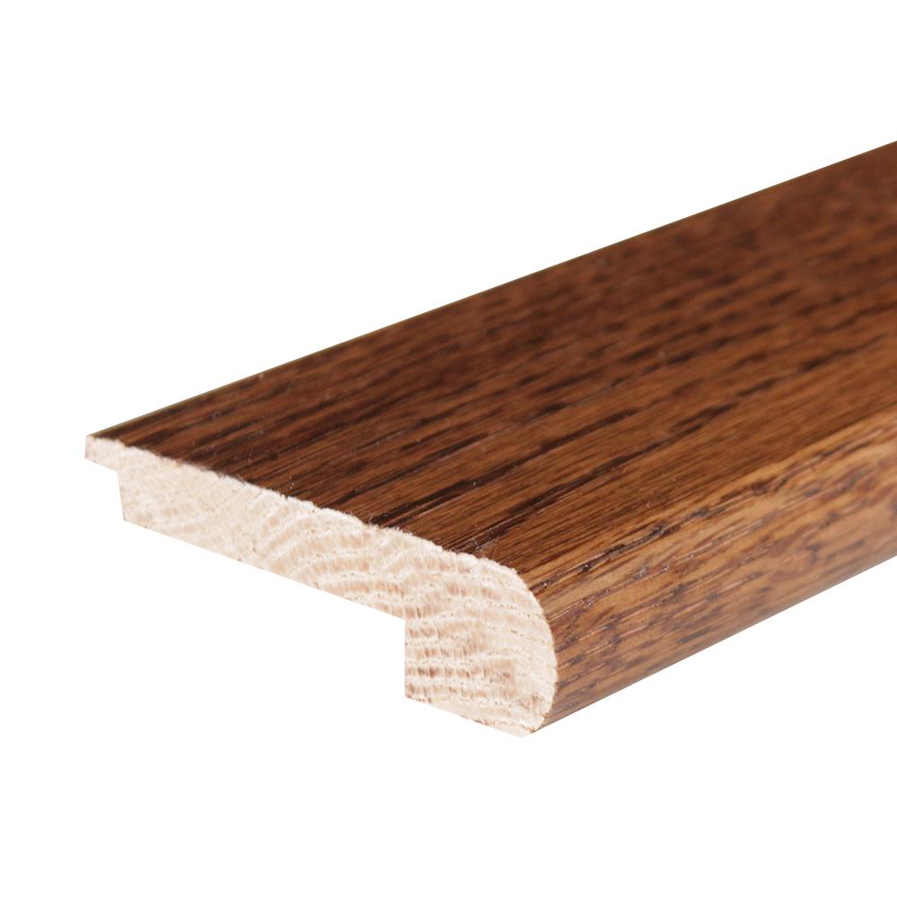 Flexco 1103312 Solid Wood Stair Nose 2.75-in x 78-in x 0.38-in Wakefielf Prefinished Wood White oak Flush Stair Nosing