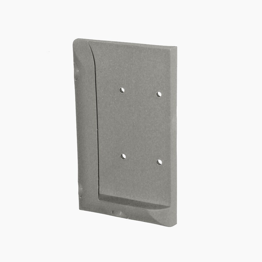 Deckorators 3.98-in x 2.38-in Black Plastic Post Connector (2-Pack)