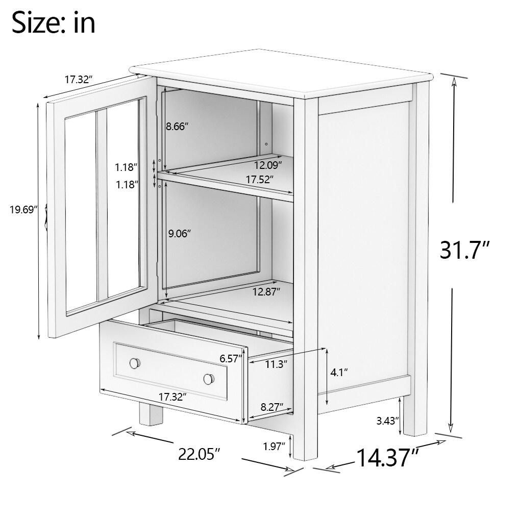Qualler CWHW7727K Dining-Kitchen-Storarge - View #7