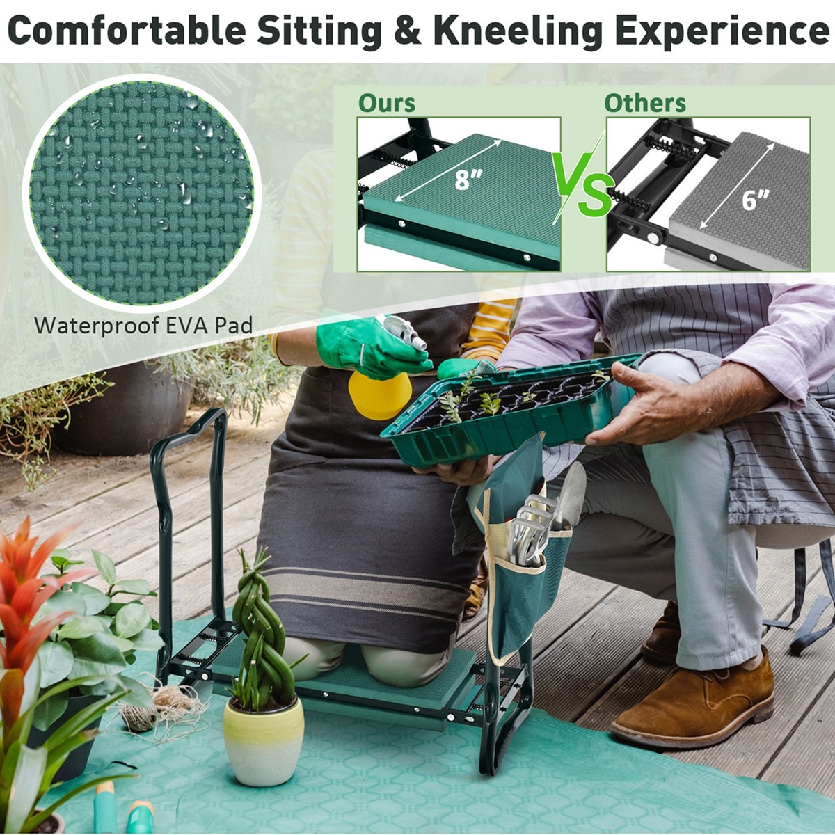 Costway CSHY001029 Kneeling-Pads - View #9