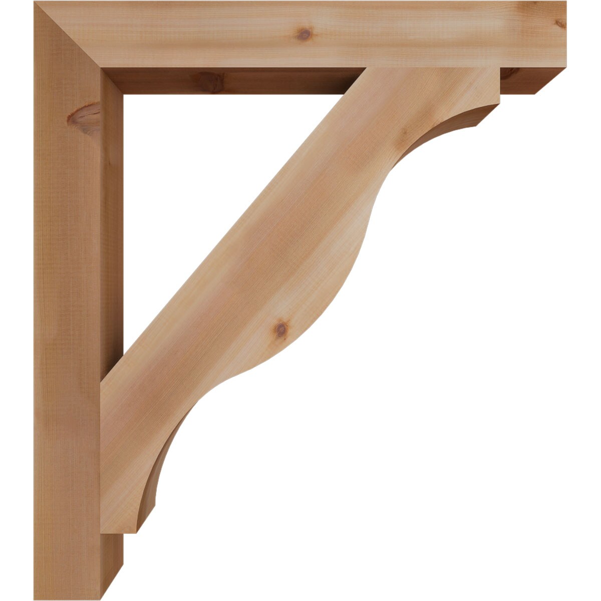 Ekena Millwork BKT04X32X36FST05SWR Exterior-Brackets-Braces - View #3