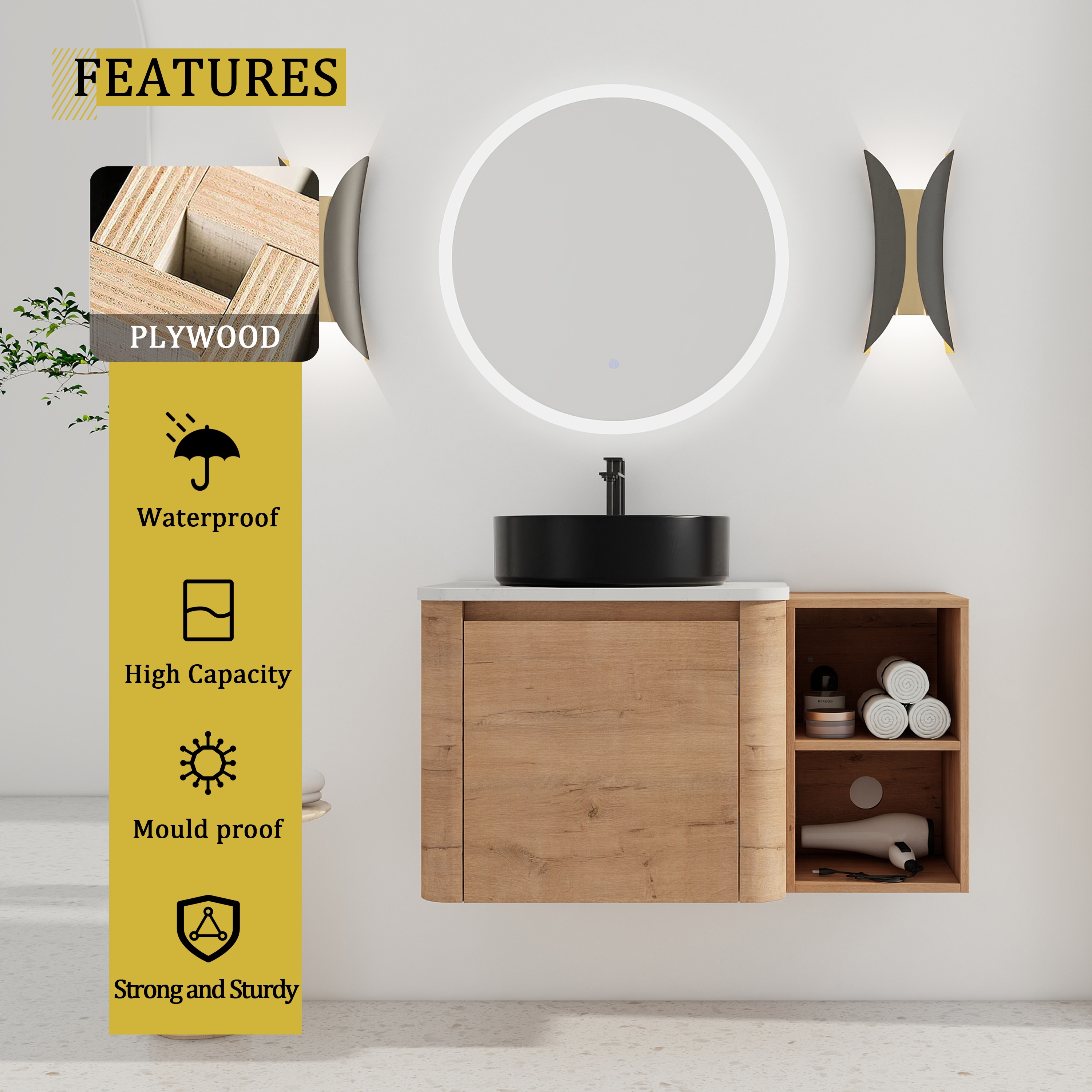 Vanityfus VF-GL-00407 Bath-Vanity-Combo - View #4