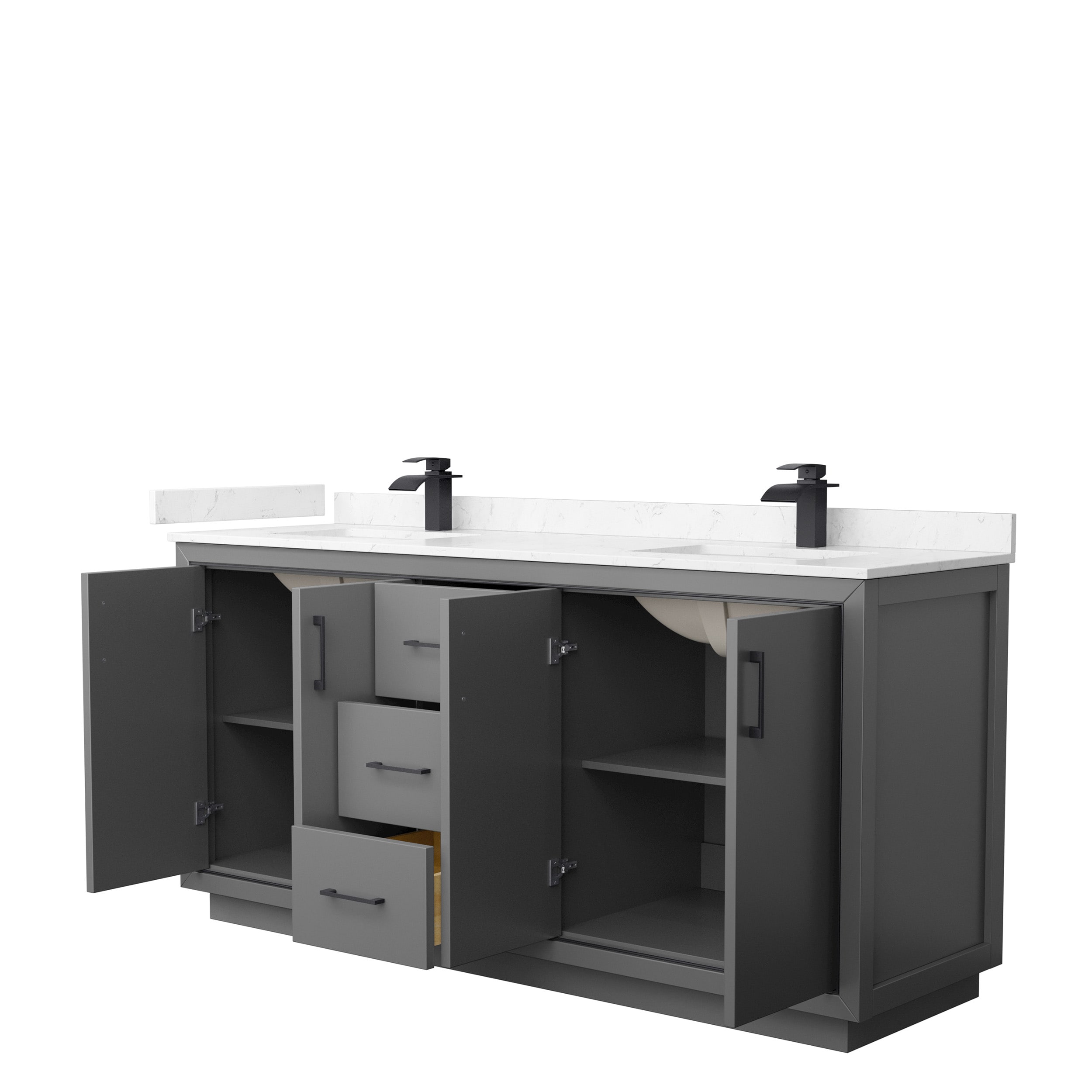 Wyndham Collection WCF111172DGBC2UNSMXX Bath-Vanity-Combo - View #2