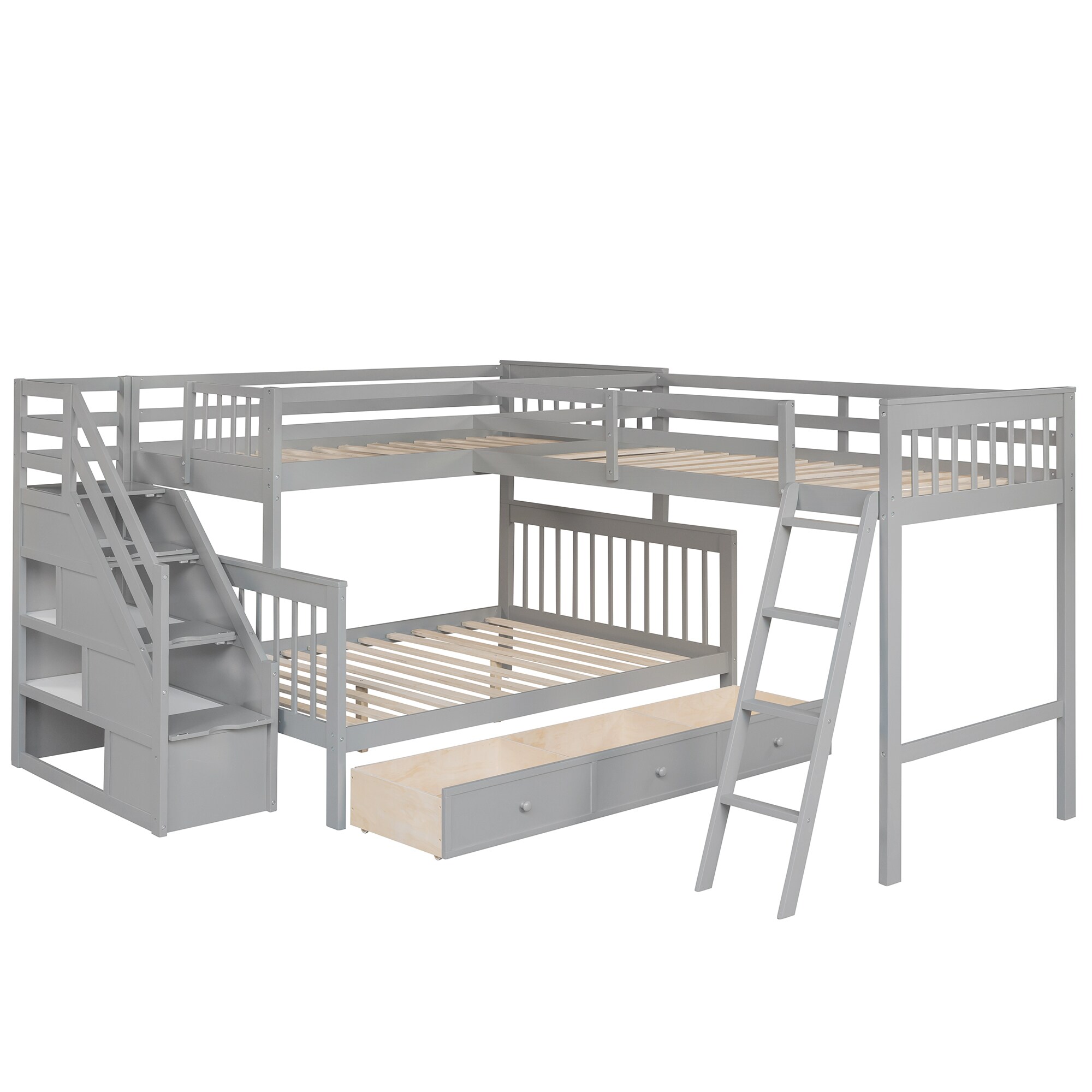 ModernLuxe LT000810AAE-1 Bunk-Beds - View #2