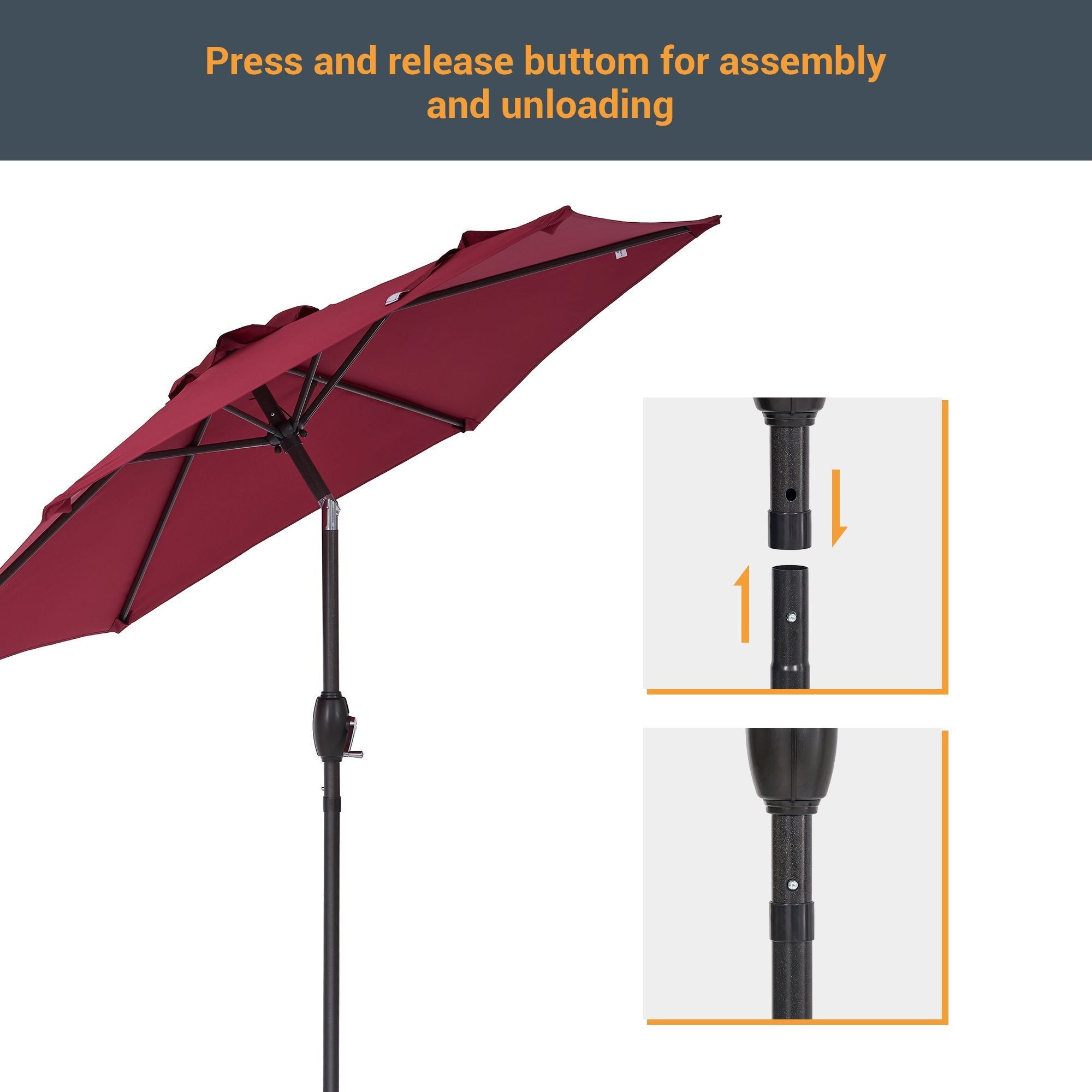 Sonkuki SD-90RD Umbrellas-2 - View #6
