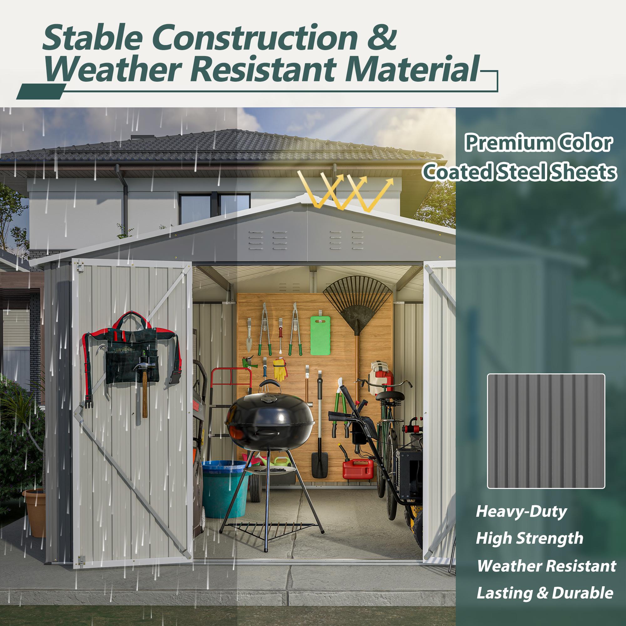 Bayfeve BF-250521-SD Metal-Storage-Buildings-Sheds - View #6