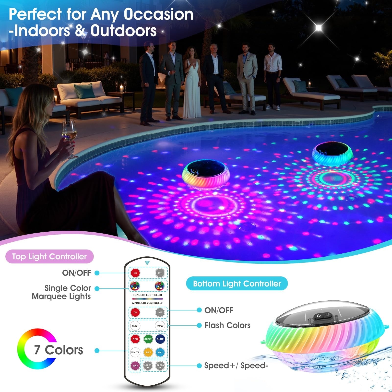 Oyezvary LOZ0407P03 Pool-Lights - View #7