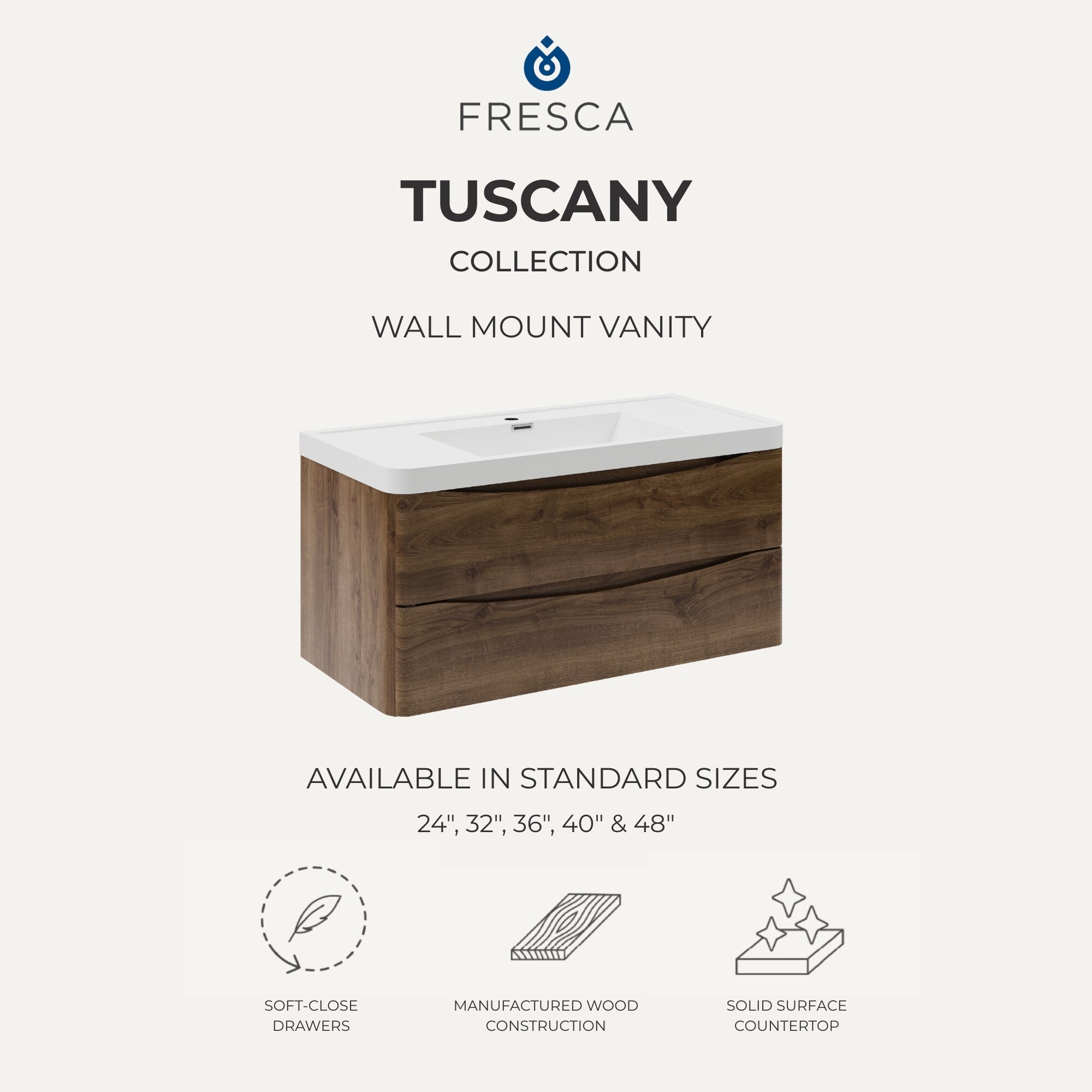 Fresca FCB9032GRG-I Bath-Vanity-Combo - View #5