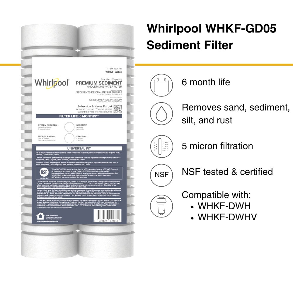 Whirlpool WHKF-GD05 Replacement-Water-Filters-Cartridges - View #2