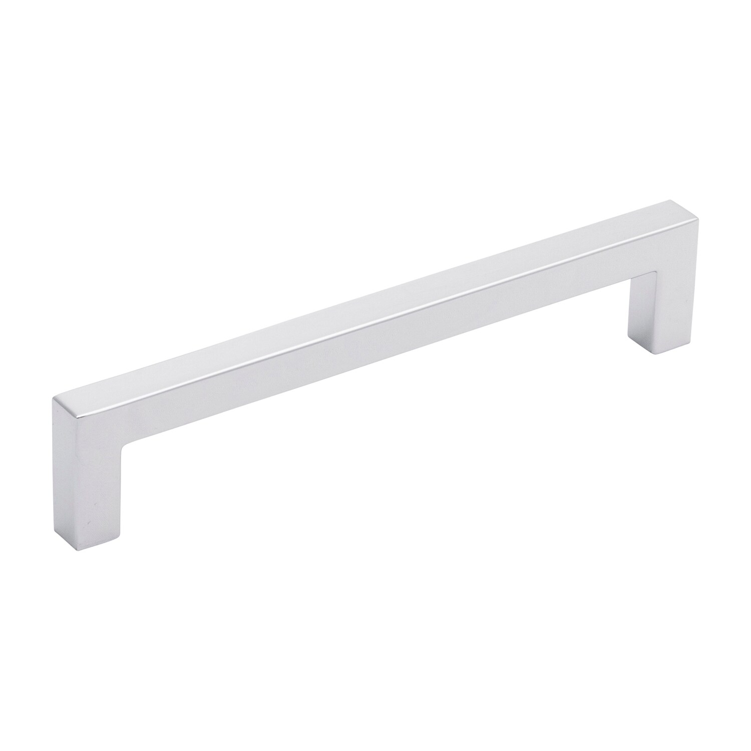 Hickory Hardware HH075328-CH Skylight 5-1/16-in , 128mm Center to Center Chrome Rectangular Handle