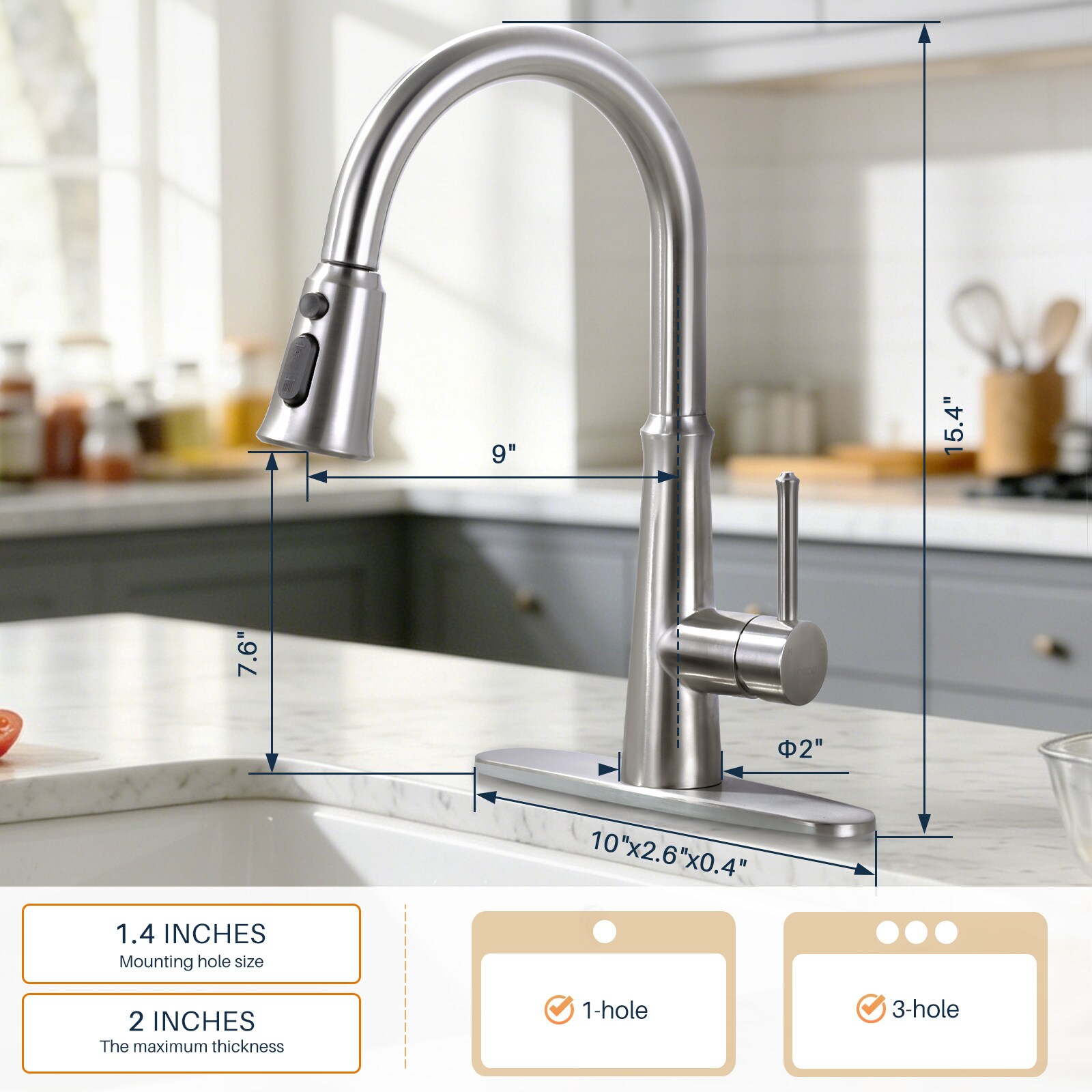 WOWOW 2310700-LW Kitchen-Faucets - View #8