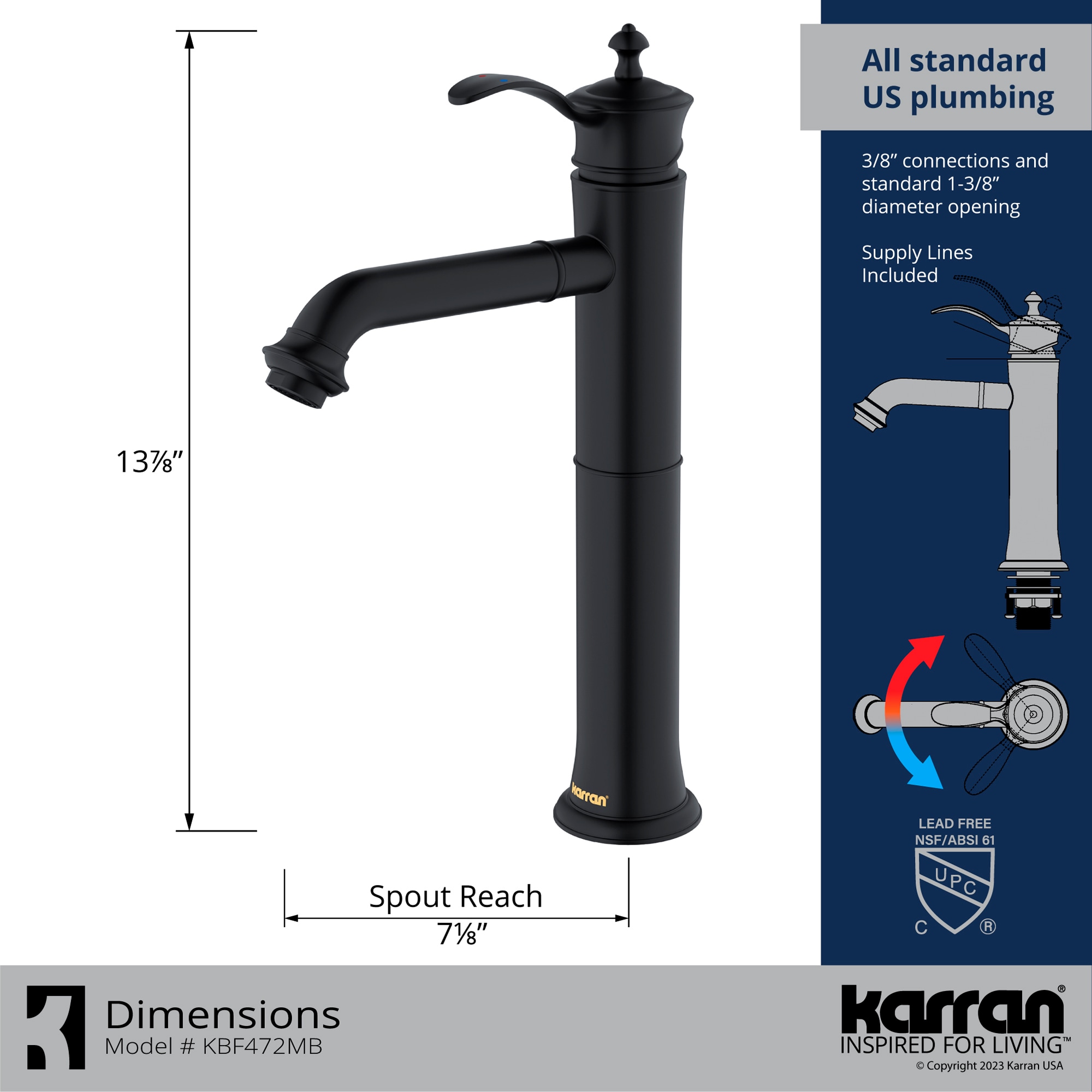 Karran KBF472MB Lavatory-Faucets - View #5